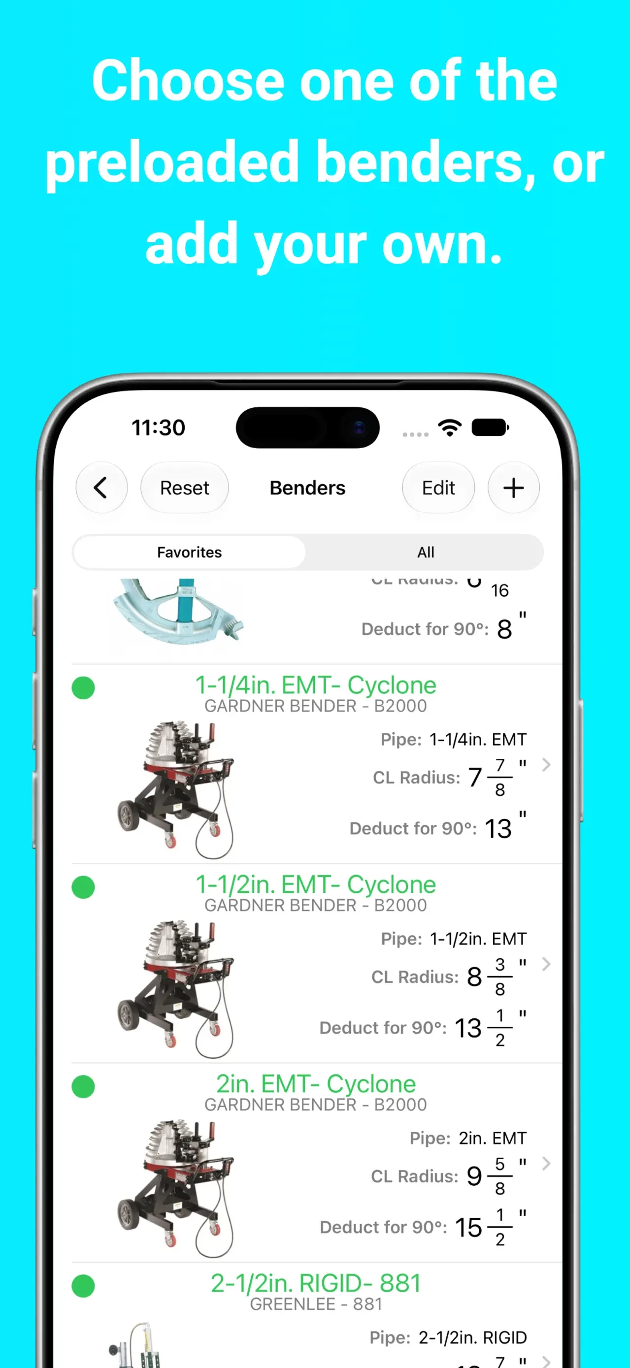 iBend Pipe app store screenshot 10 — Productivity (iOS)