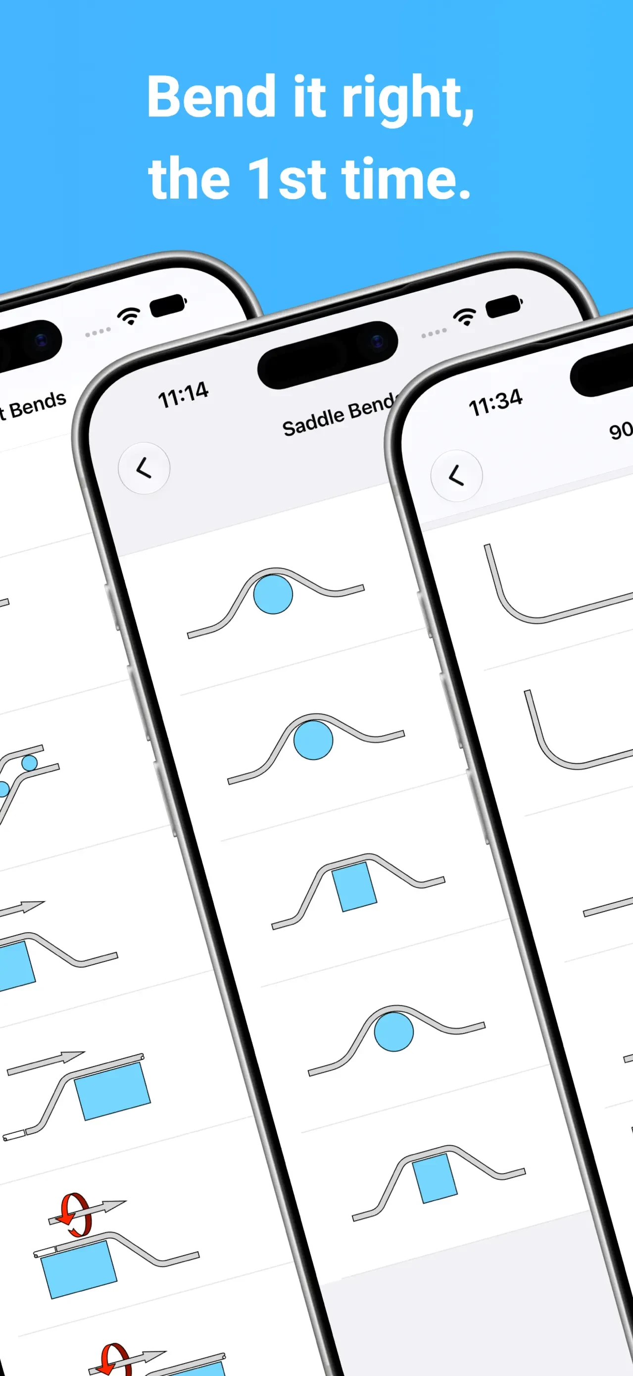 iBend Pipe app store screenshot 2 — Productivity (iOS)