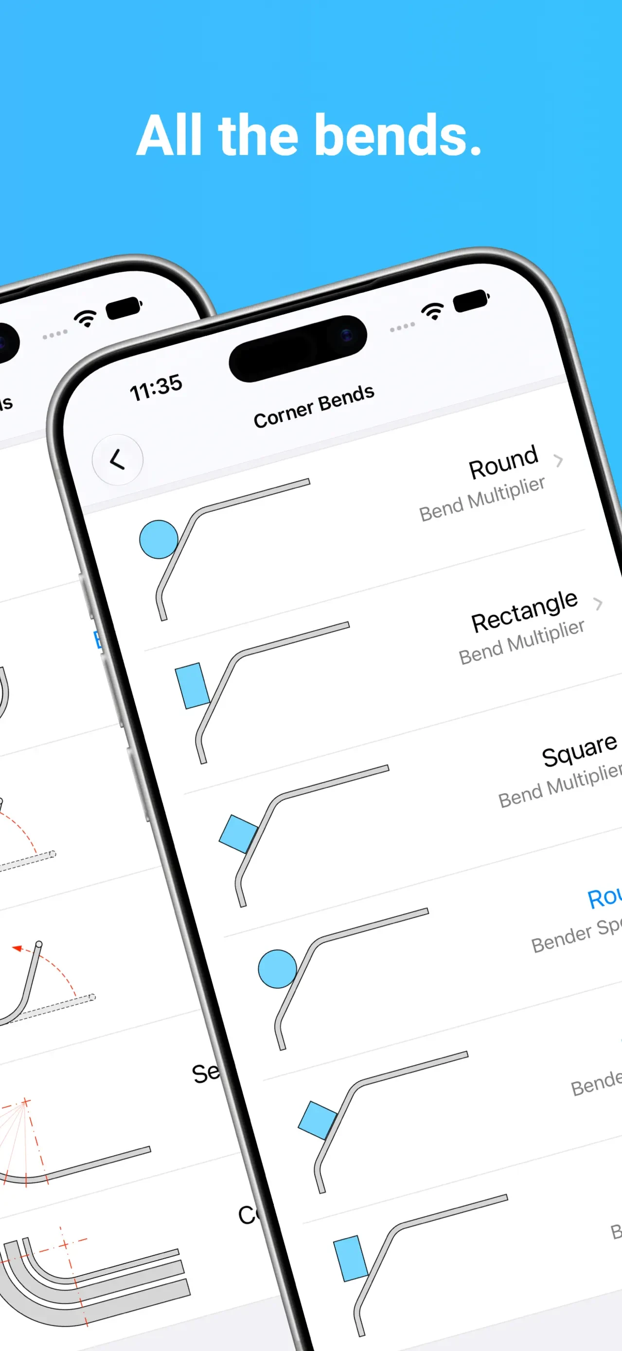 iBend Pipe app store screenshot 3 — Productivity (iOS)
