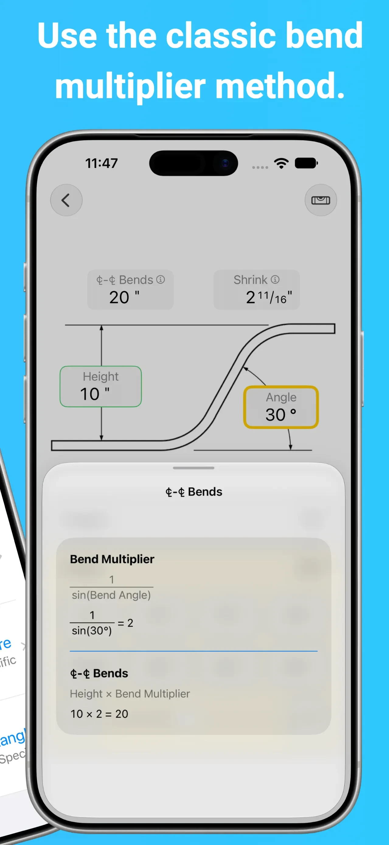 iBend Pipe app store screenshot 4 — Productivity (iOS)