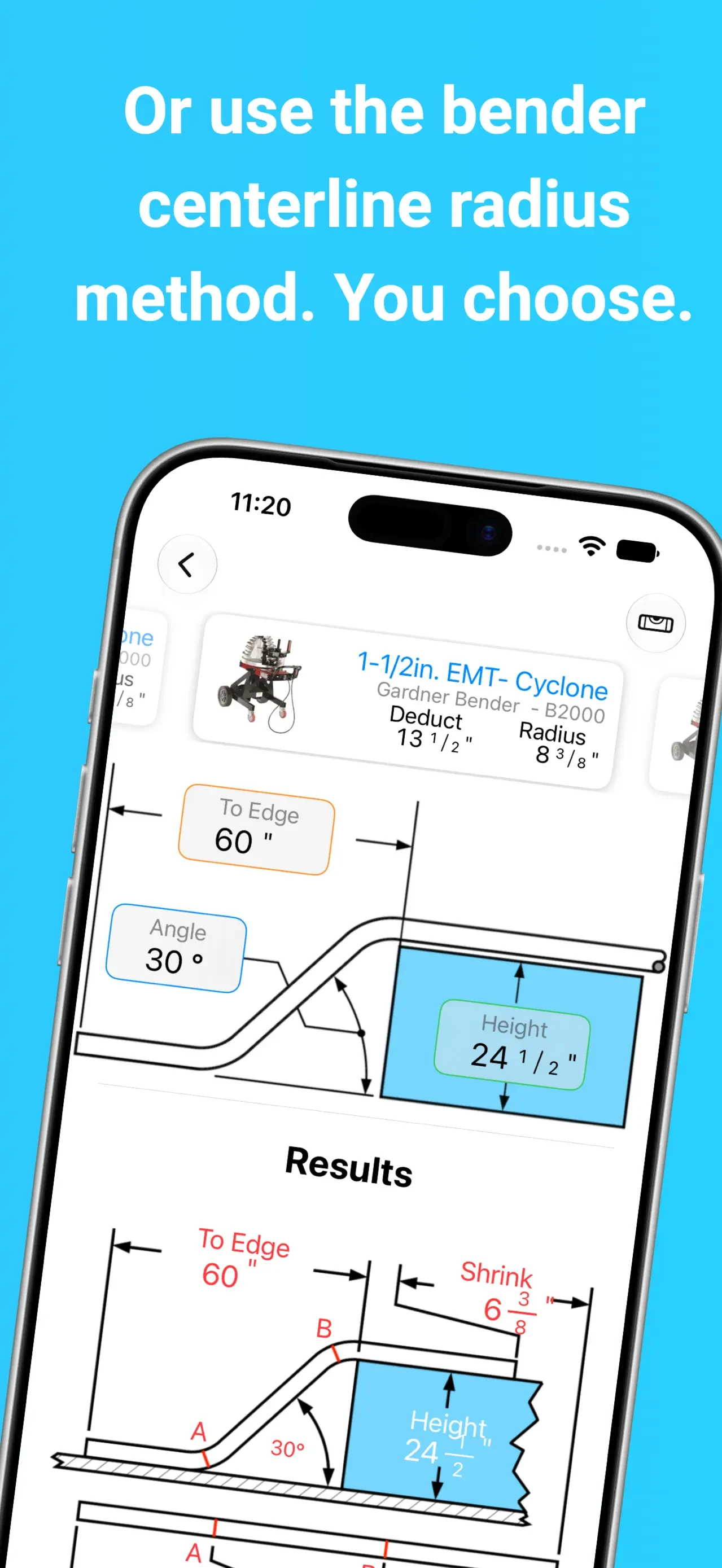 iBend Pipe app store screenshot 5 — Productivity (iOS)