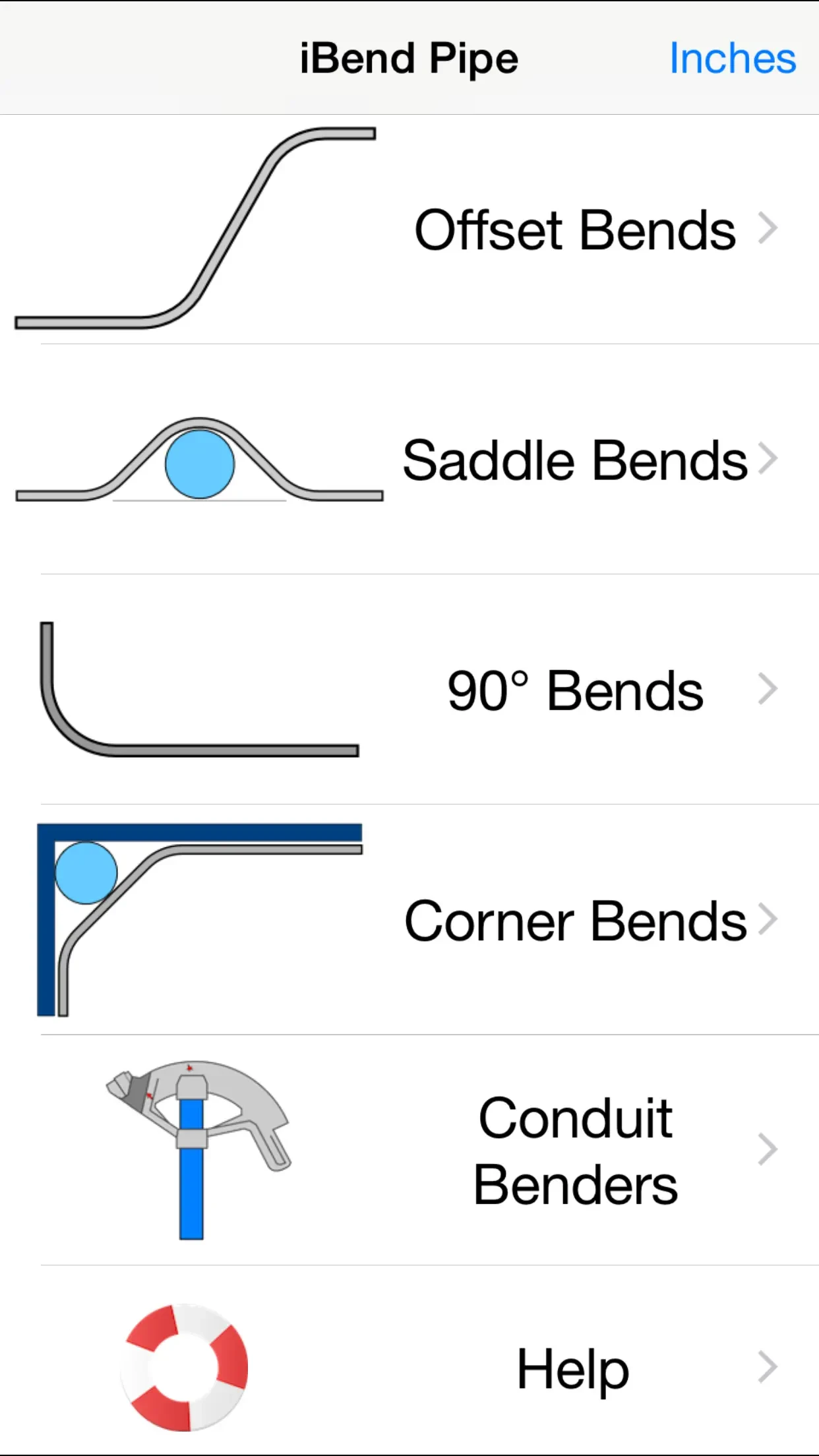 iBend Pipe app store screenshot 1 — Productivity (iOS)