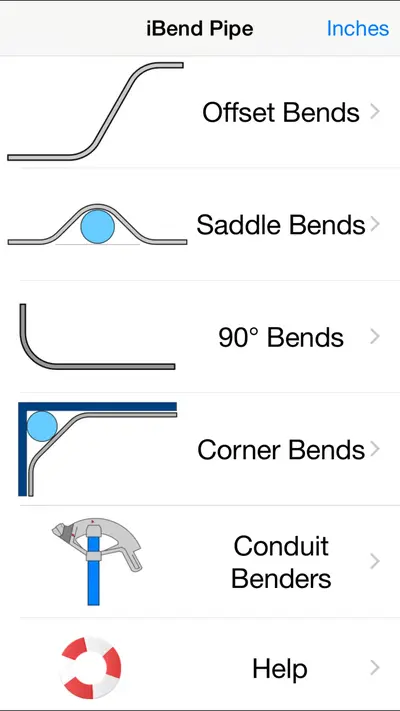 iBend Pipe app store screenshot 1 — Productivity (iOS)