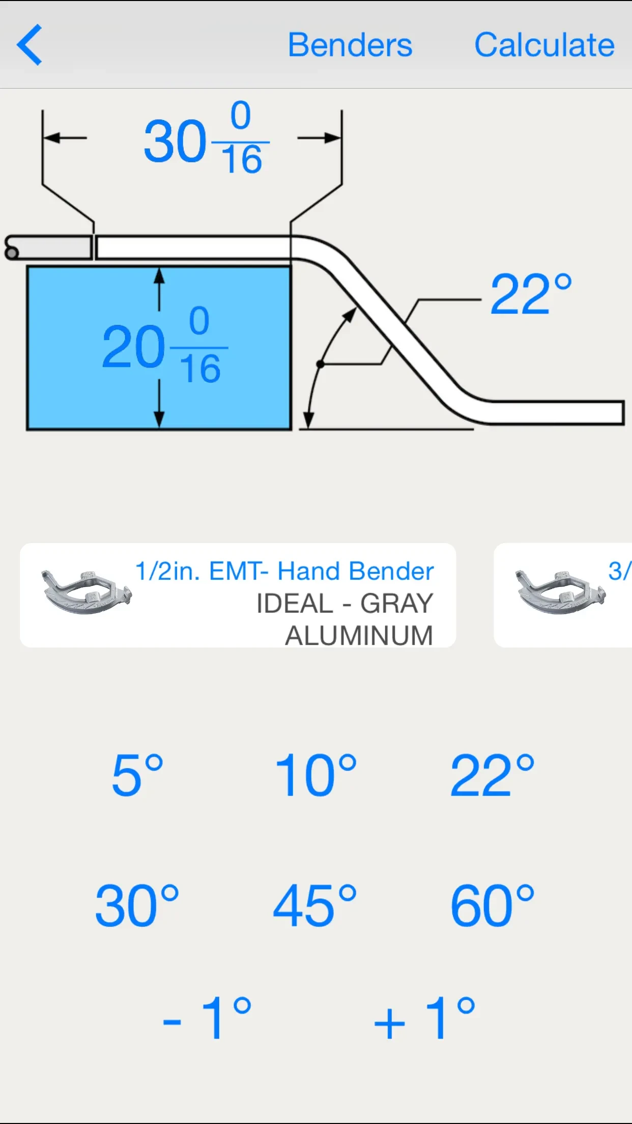 iBend Pipe app store screenshot 3 — Productivity (iOS)