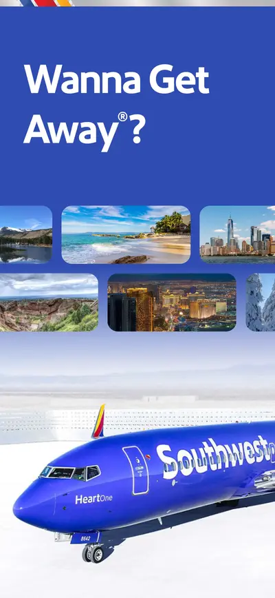 Southwest Airlines: Travel App app store screenshot 1 — Travel (iOS)