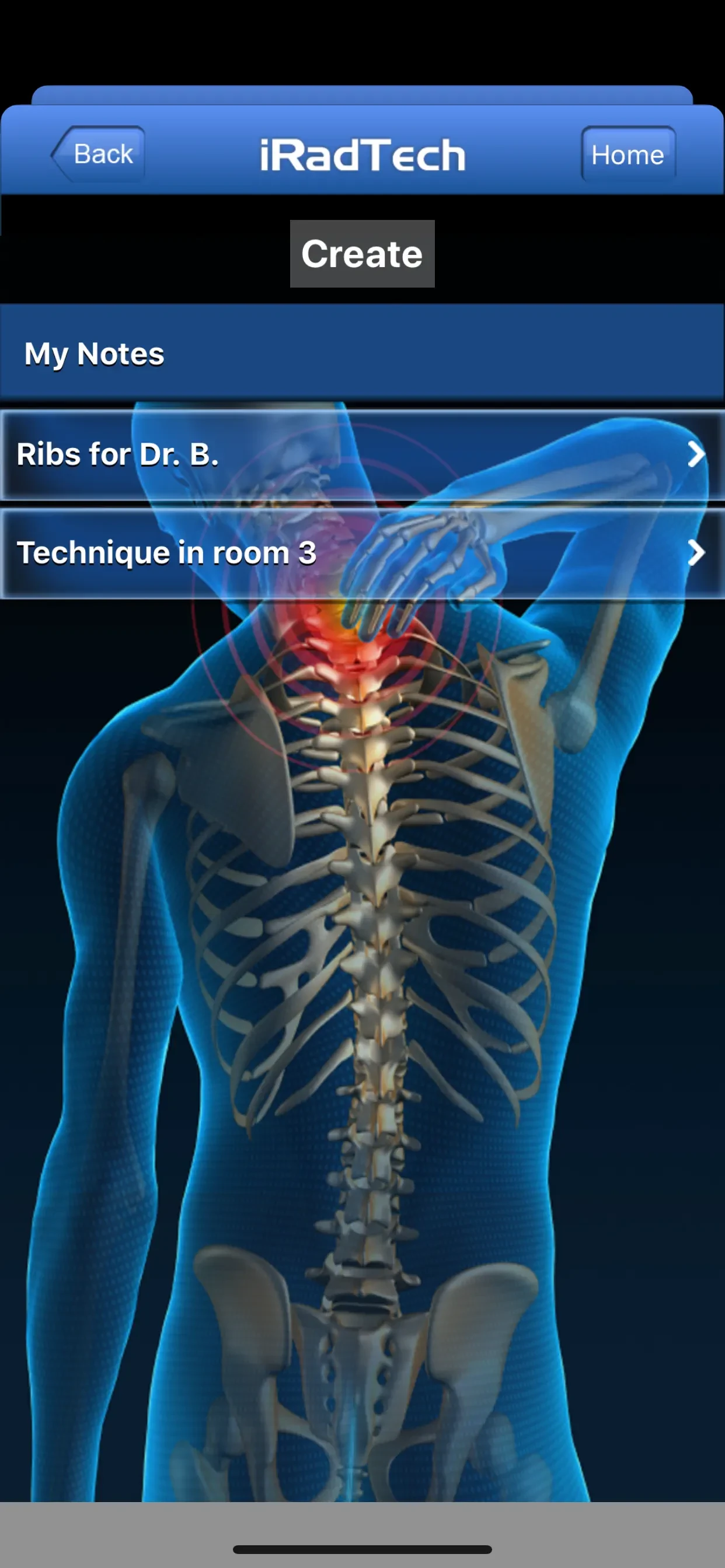 iRadTech app store screenshot 9 — Unknown (iOS)