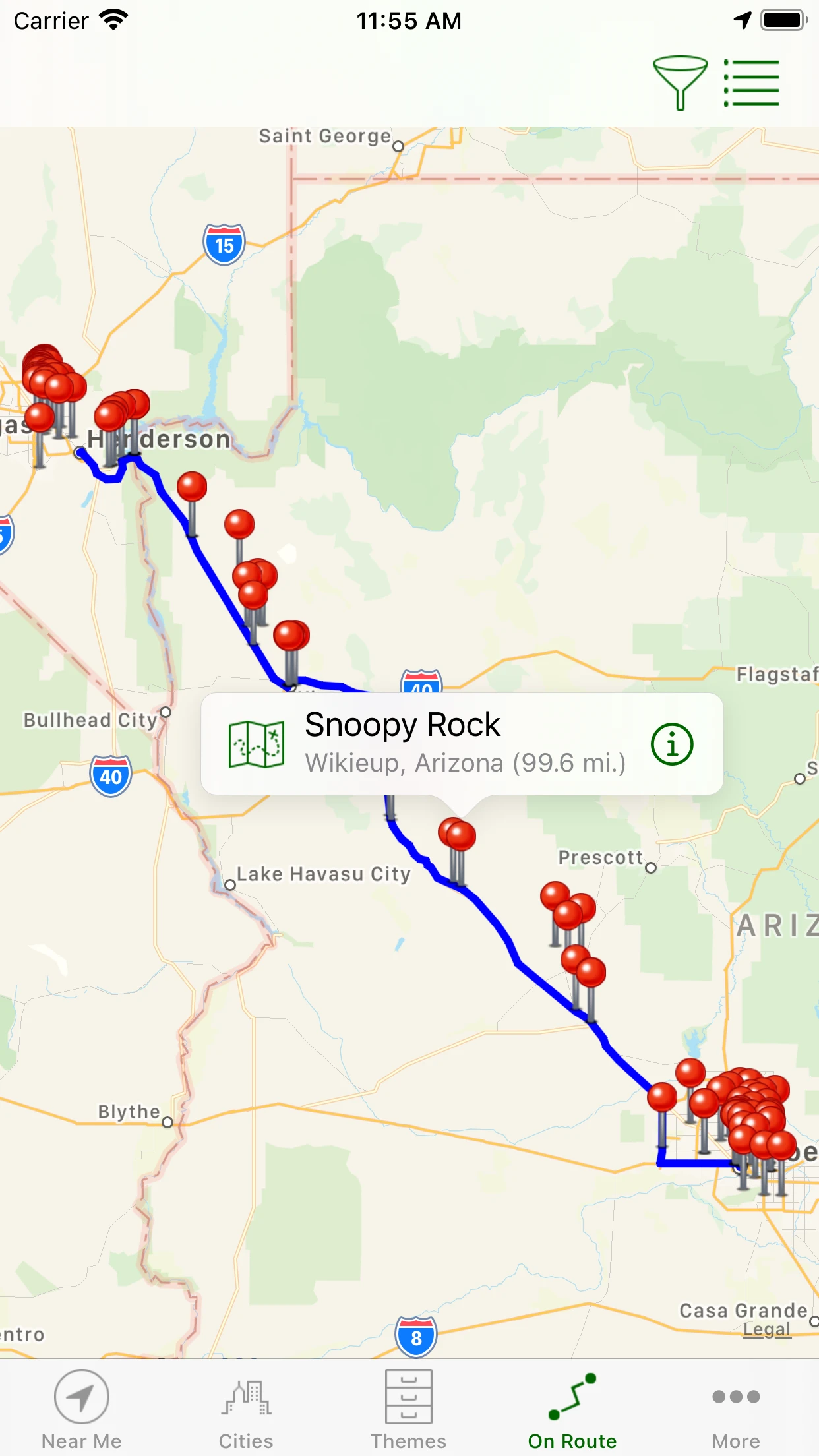 Roadside America app store screenshot 5 — Travel (iOS)
