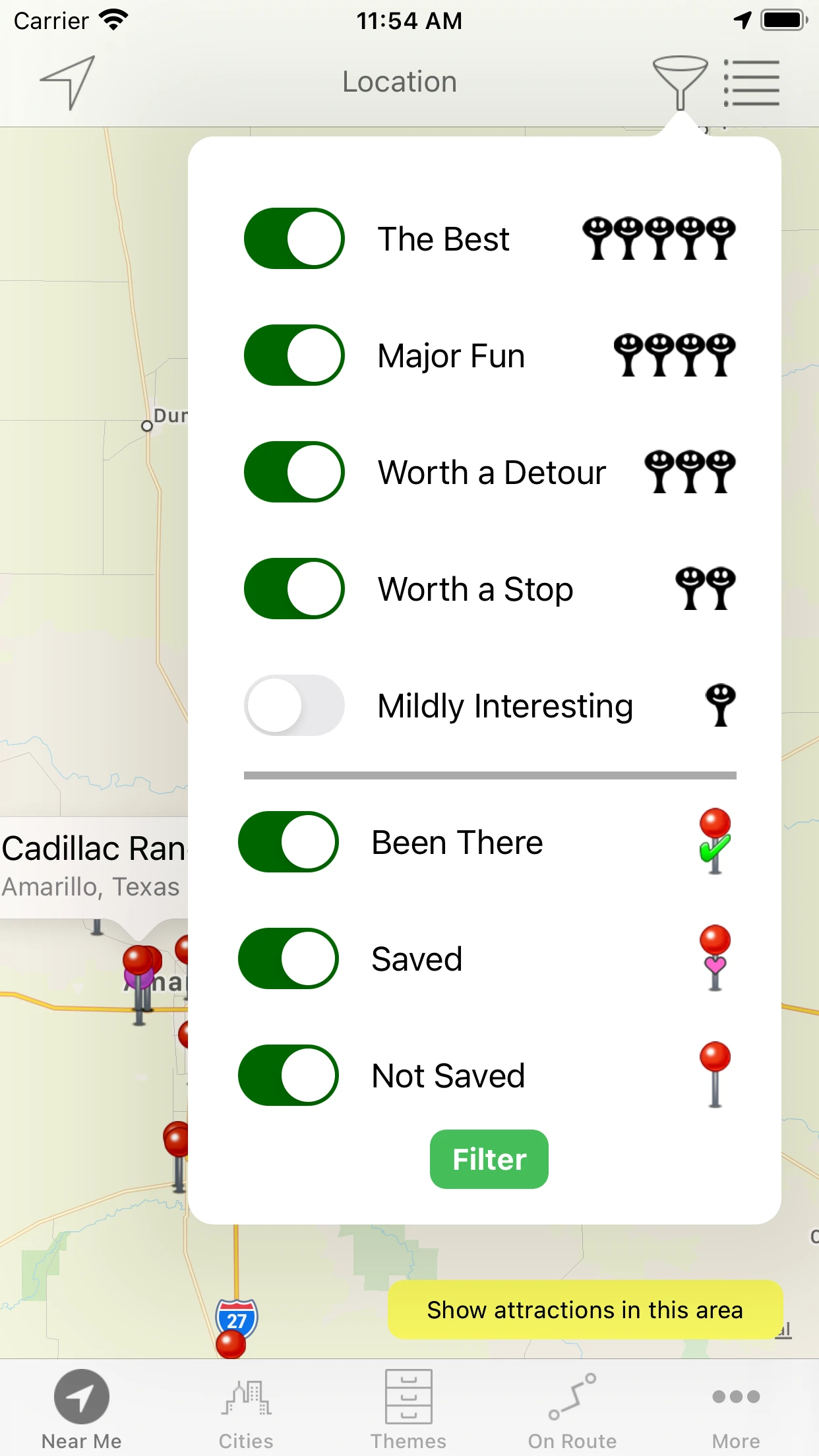 Roadside America app store screenshot 6 — Travel (iOS)