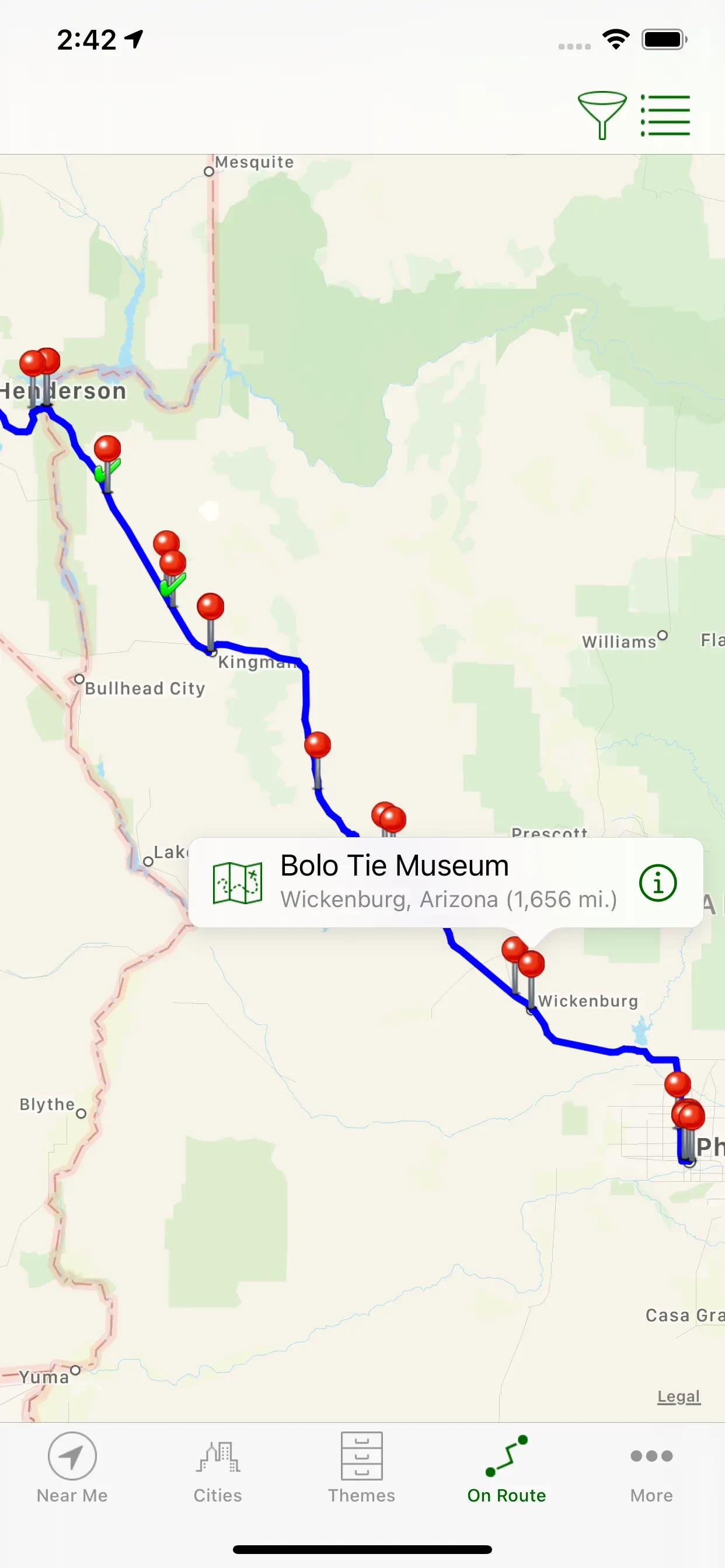 Roadside America app store screenshot 7 — Travel (iOS)