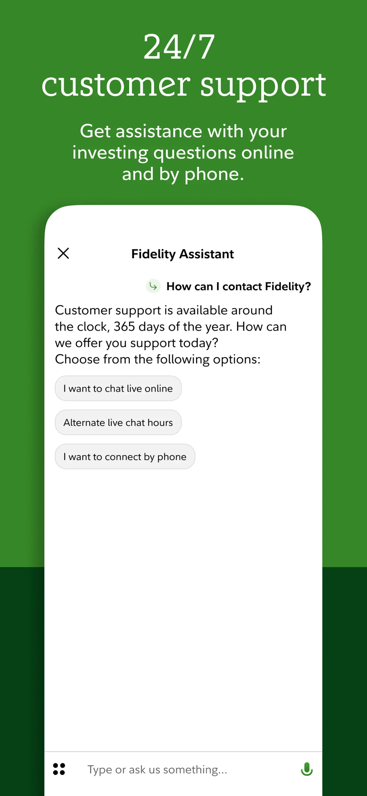 Fidelity Investments app store screenshot 7 — Finance (iOS)