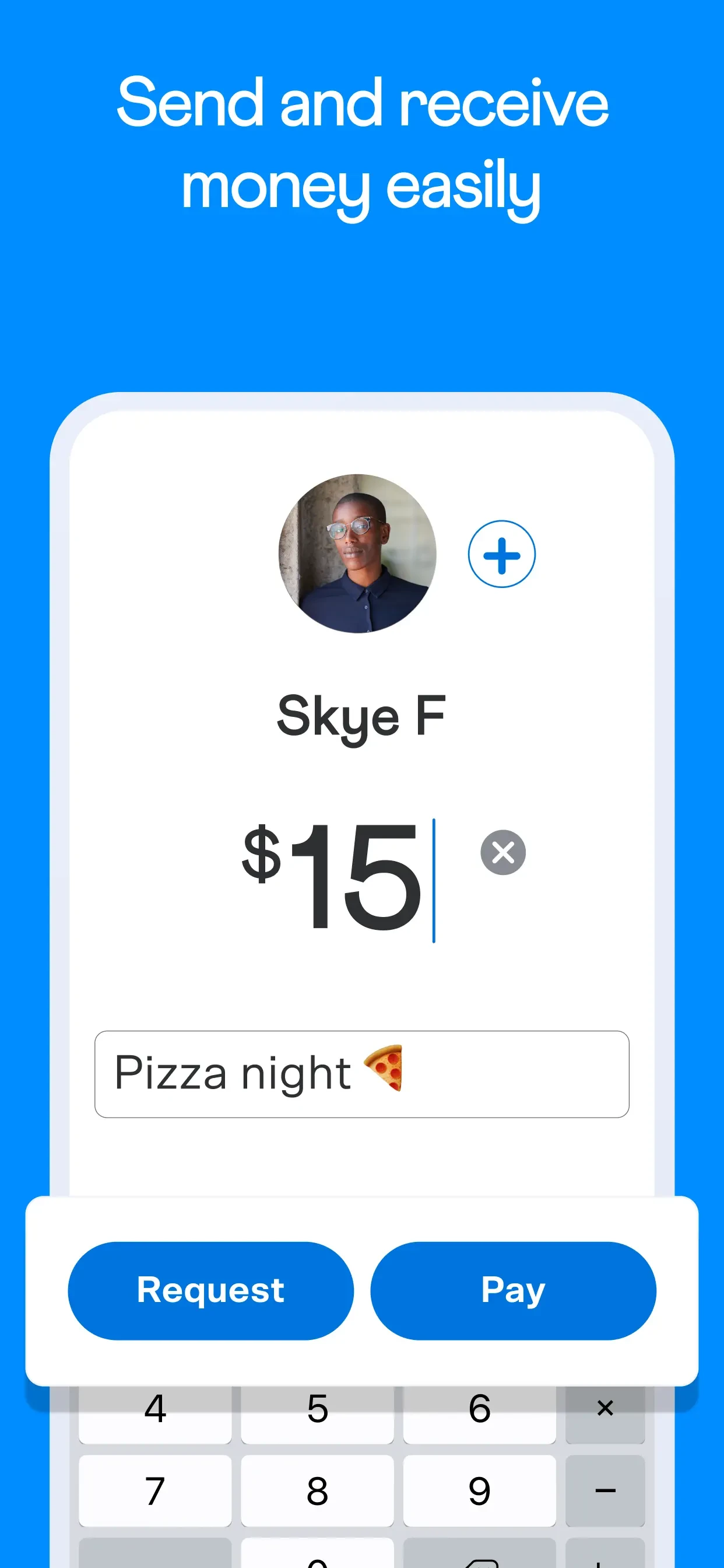 Venmo app store screenshot 1 — Finance (iOS)