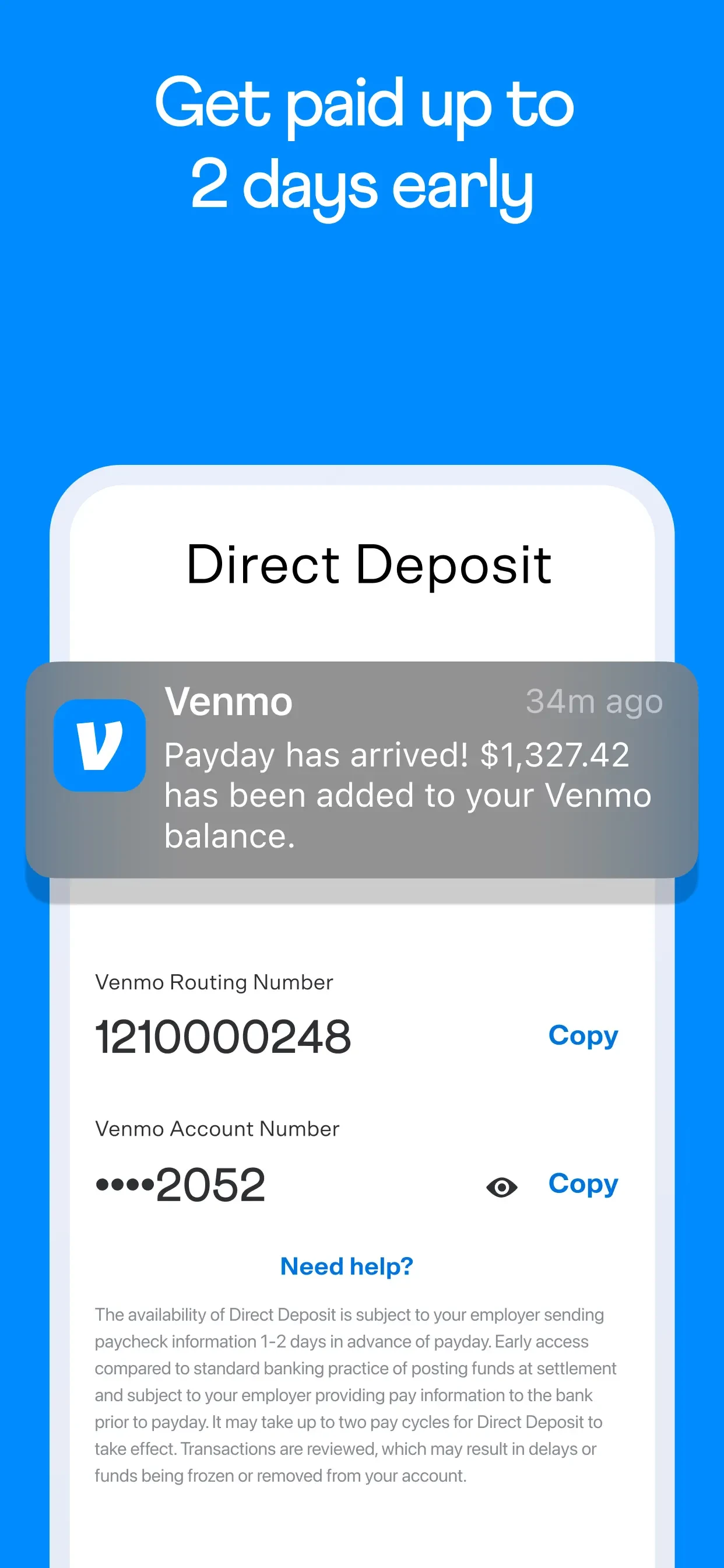 Venmo app store screenshot 4 — Finance (iOS)