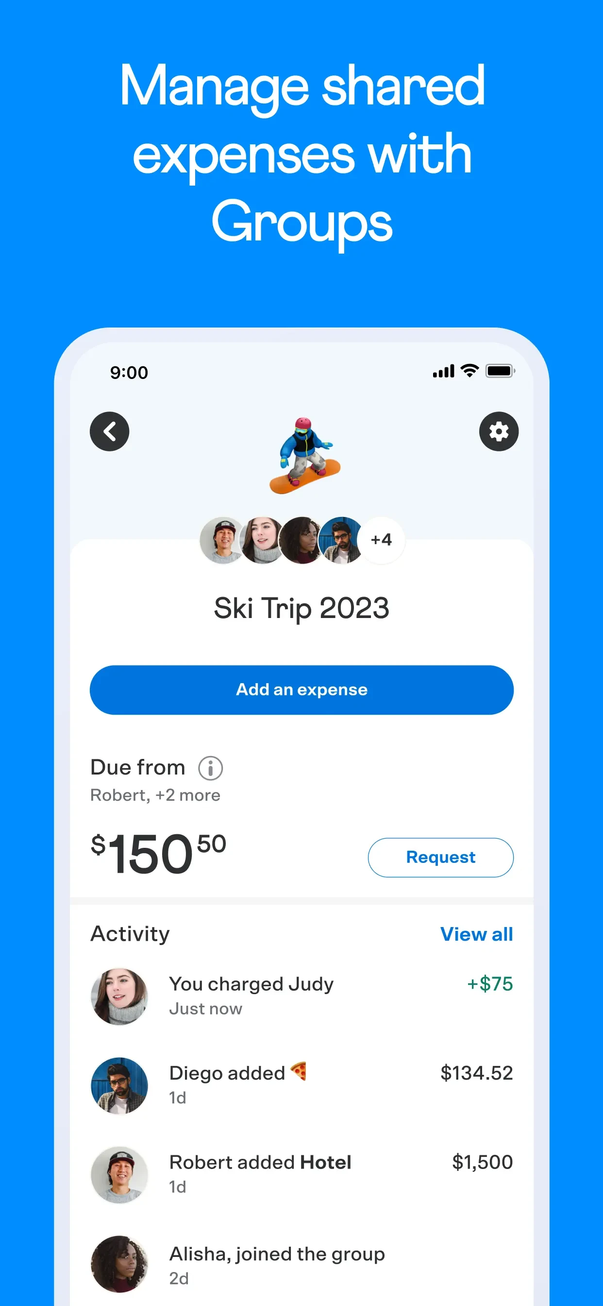 Venmo app store screenshot 6 — Finance (iOS)