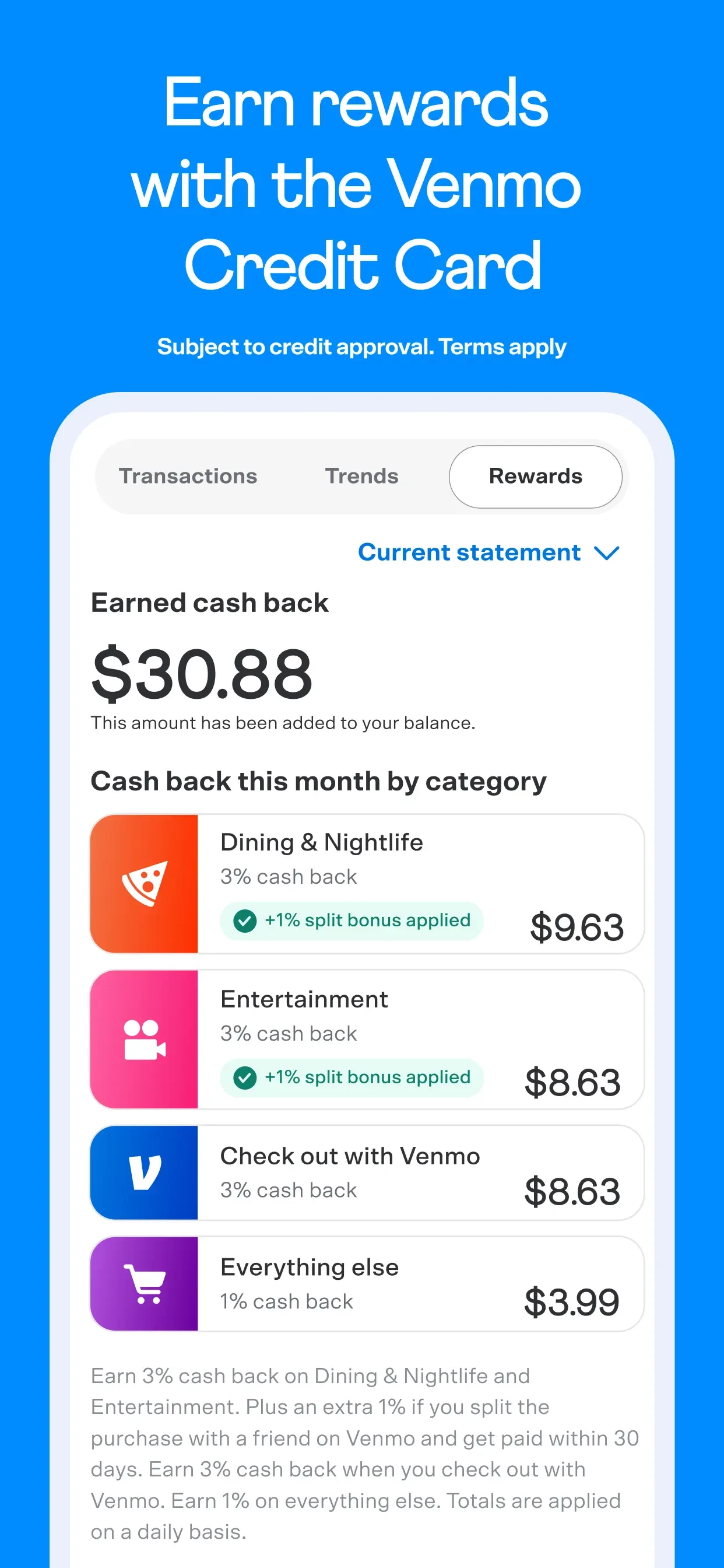 Venmo app store screenshot 5 — Finance (iOS)