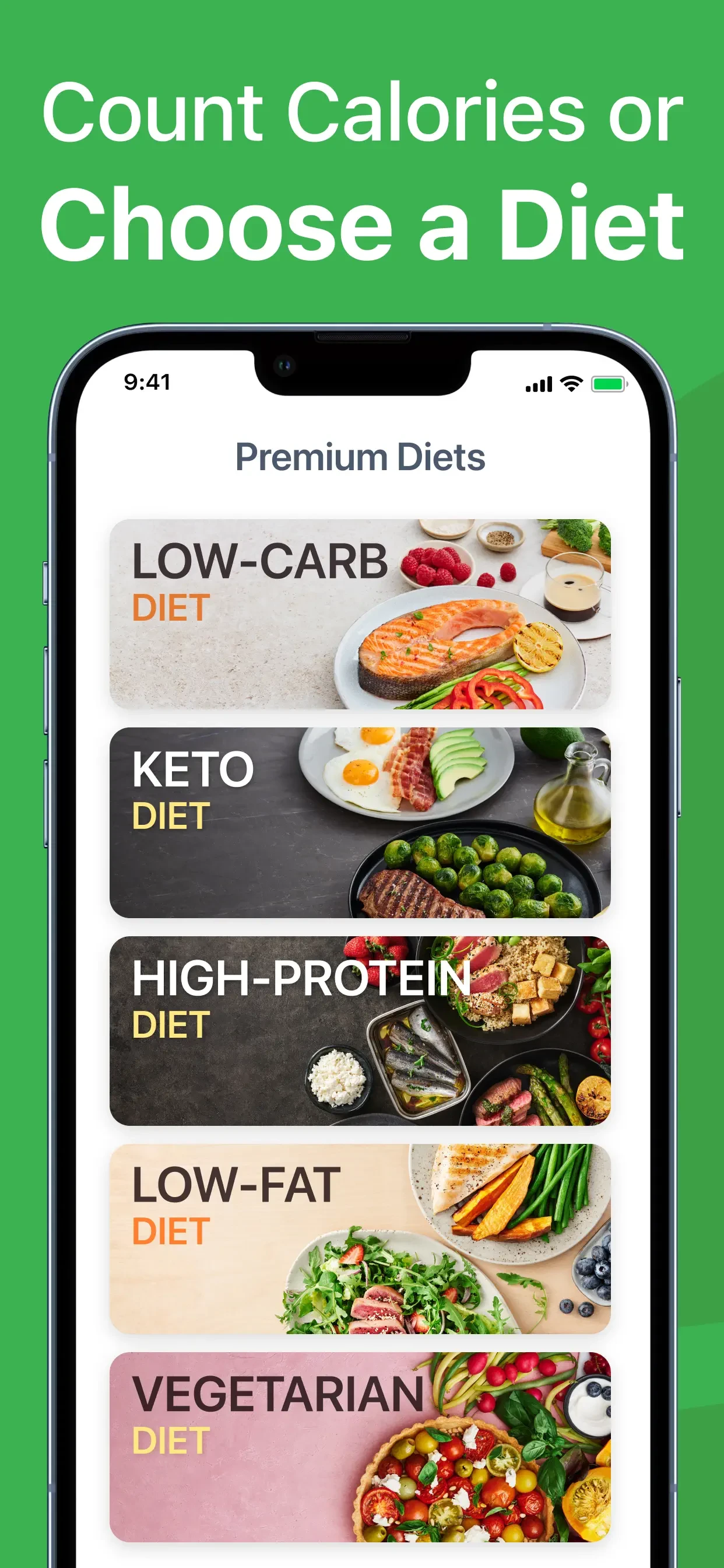 Calorie Counter PRO MyNetDiary app store screenshot 5 — Health & Fitness (iOS)