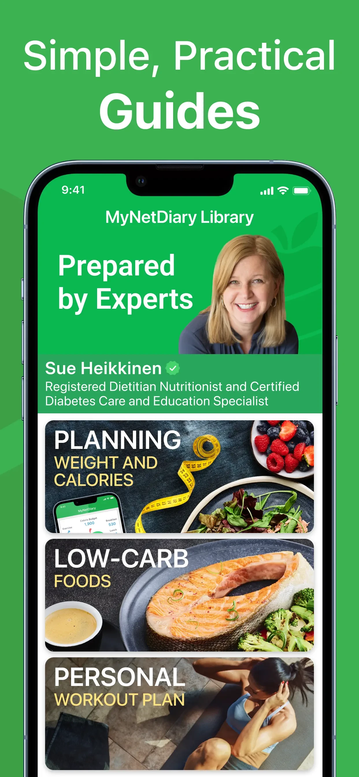 Calorie Counter PRO MyNetDiary app store screenshot 8 — Health & Fitness (iOS)