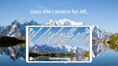 PeakFinder app store screenshot 1 — Travel (iOS)