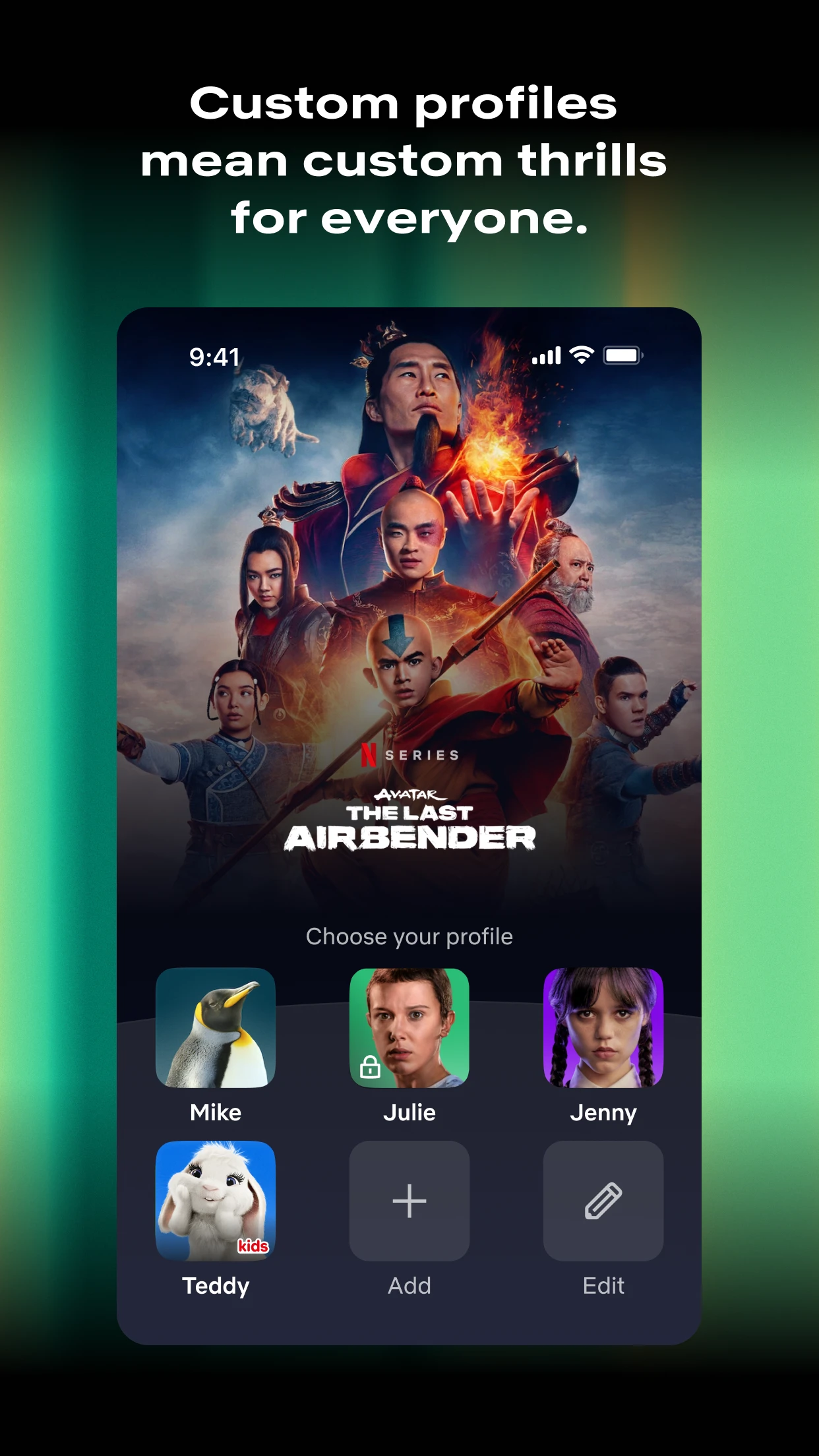 Netflix app store screenshot 7 — Entertainment (iOS)