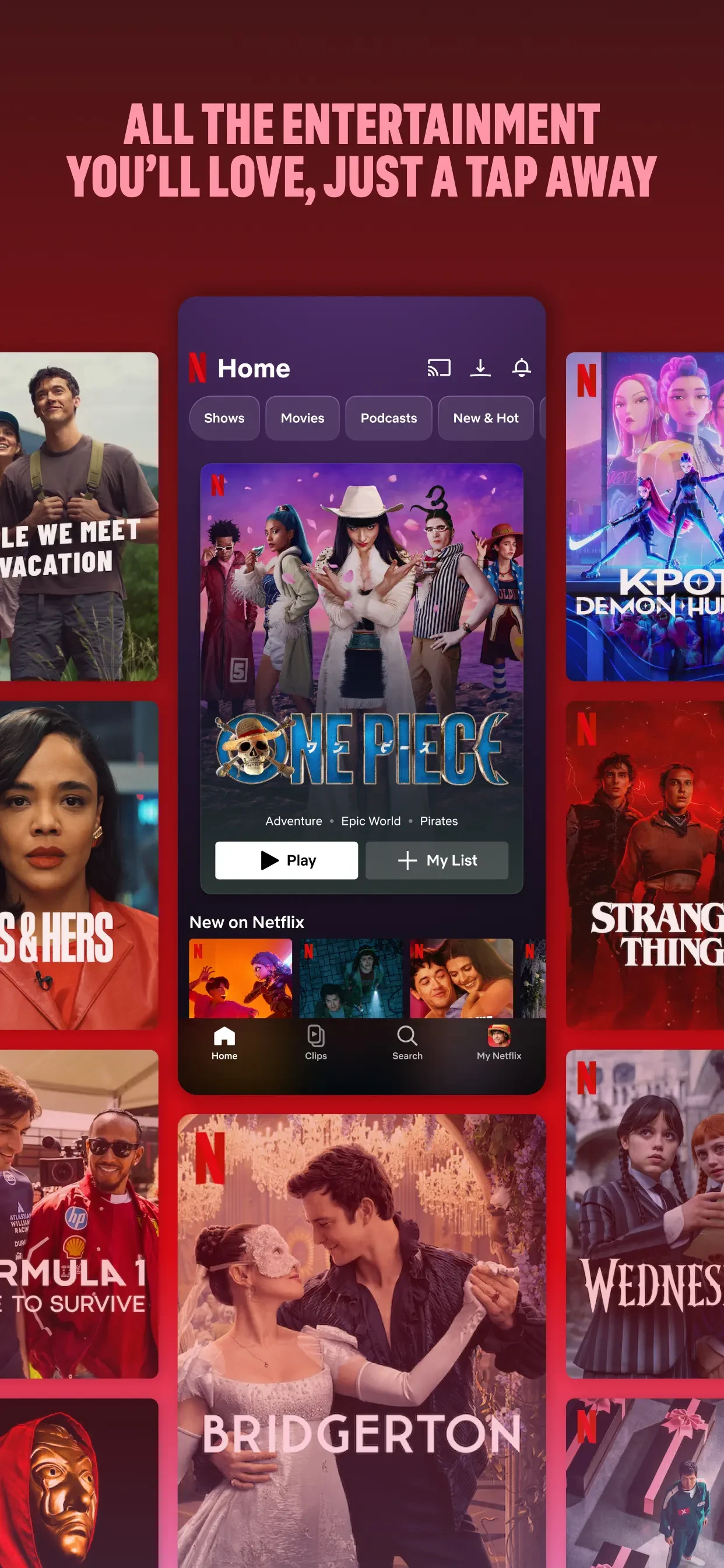 Netflix app store screenshot 5 — Entertainment (iOS)