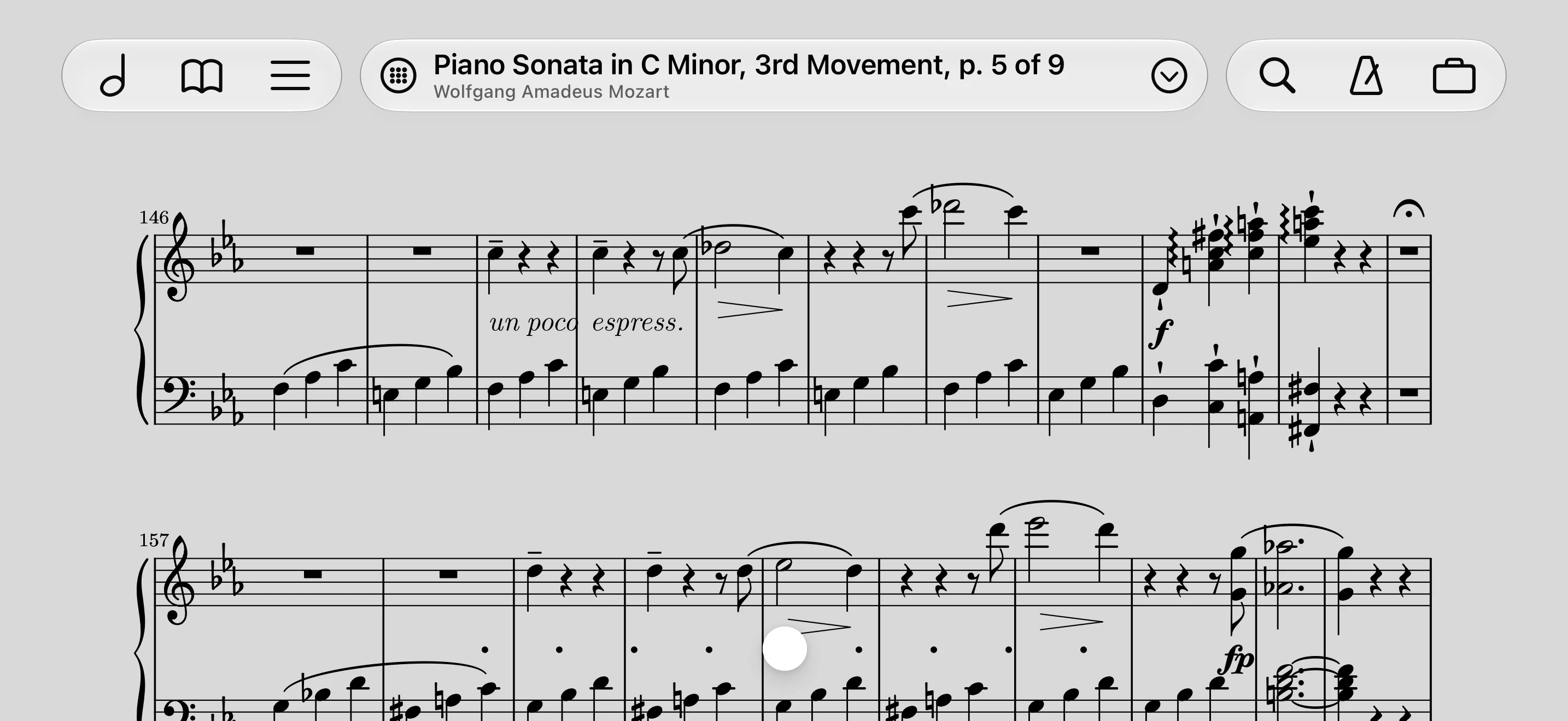 forScore app store screenshot 1 — Music (iOS)