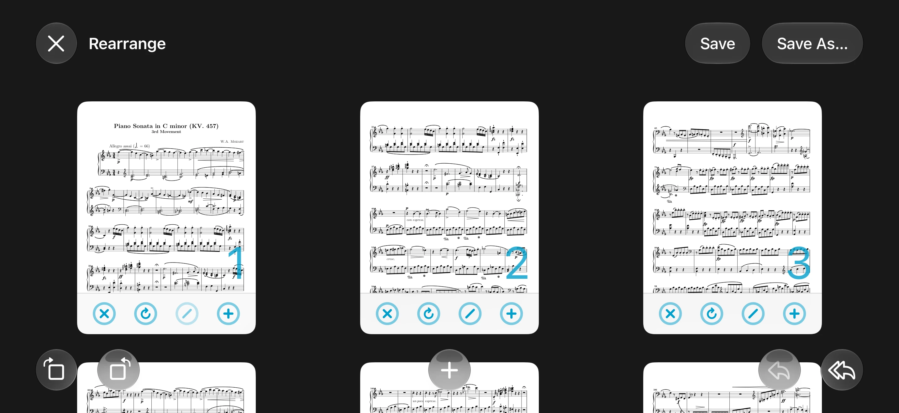 forScore app store screenshot 5 — Music (iOS)