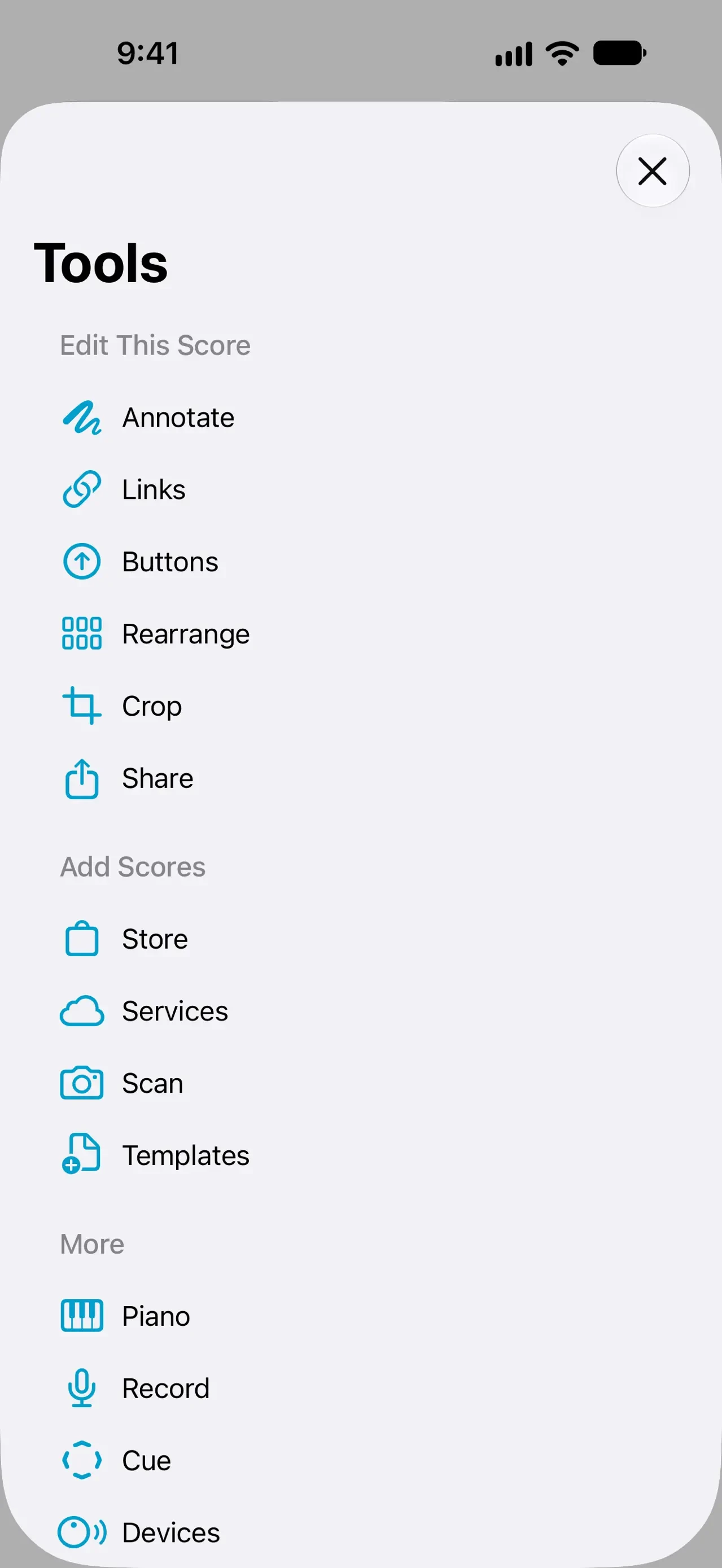 forScore app store screenshot 8 — Music (iOS)