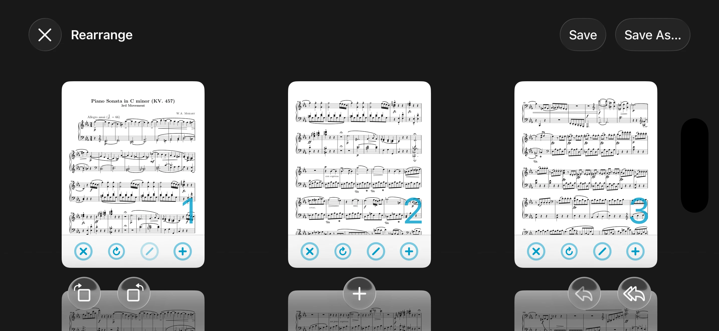forScore app store screenshot 5 — Music (iOS)