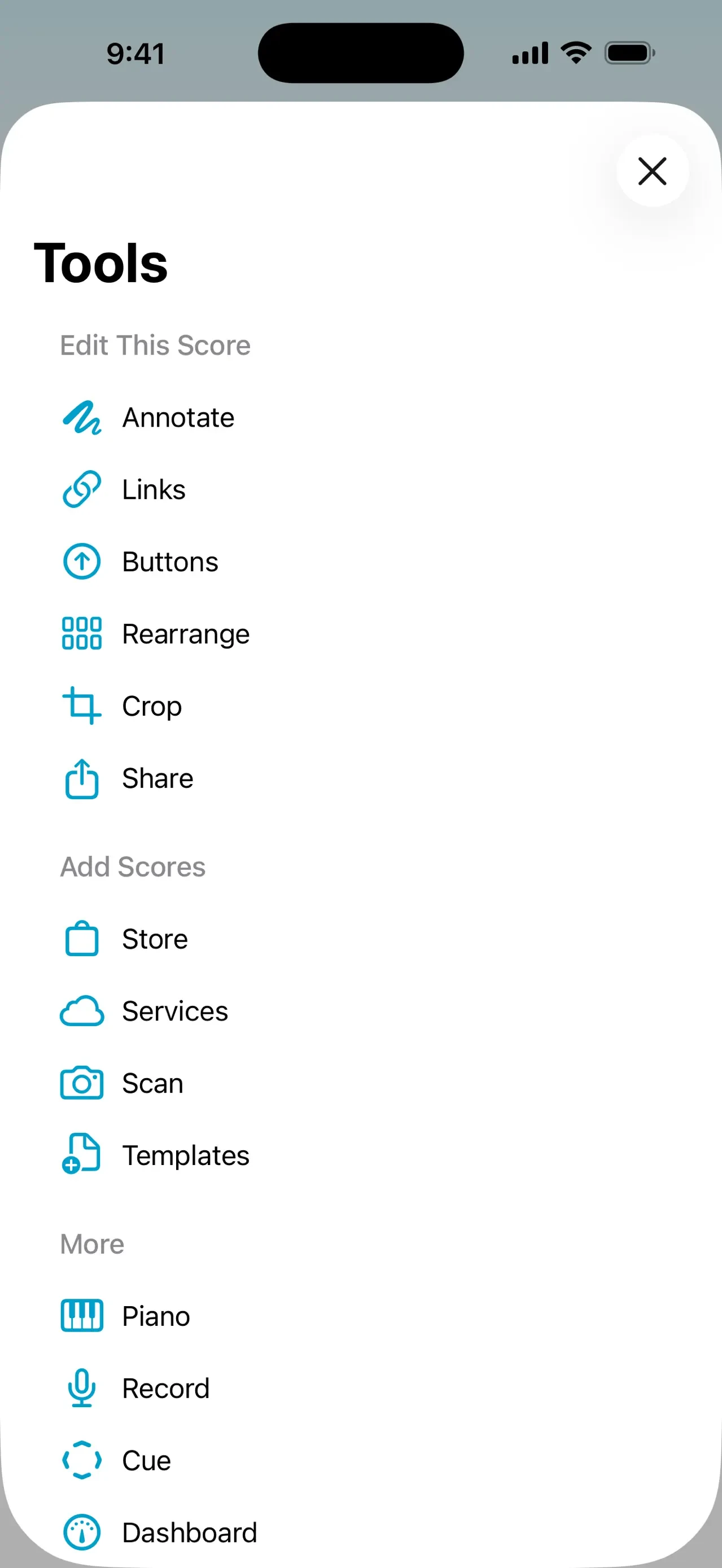 forScore app store screenshot 9 — Music (iOS)