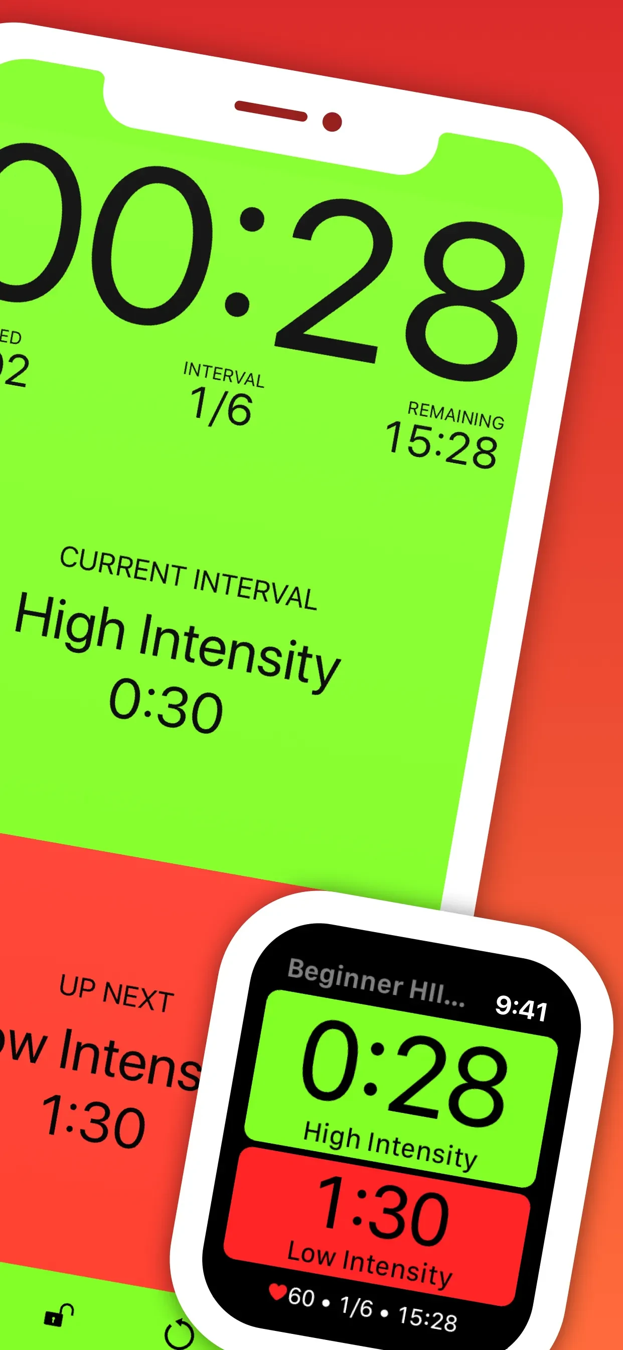 Seconds Pro Interval Timer app store screenshot 2 — Health & Fitness (iOS)