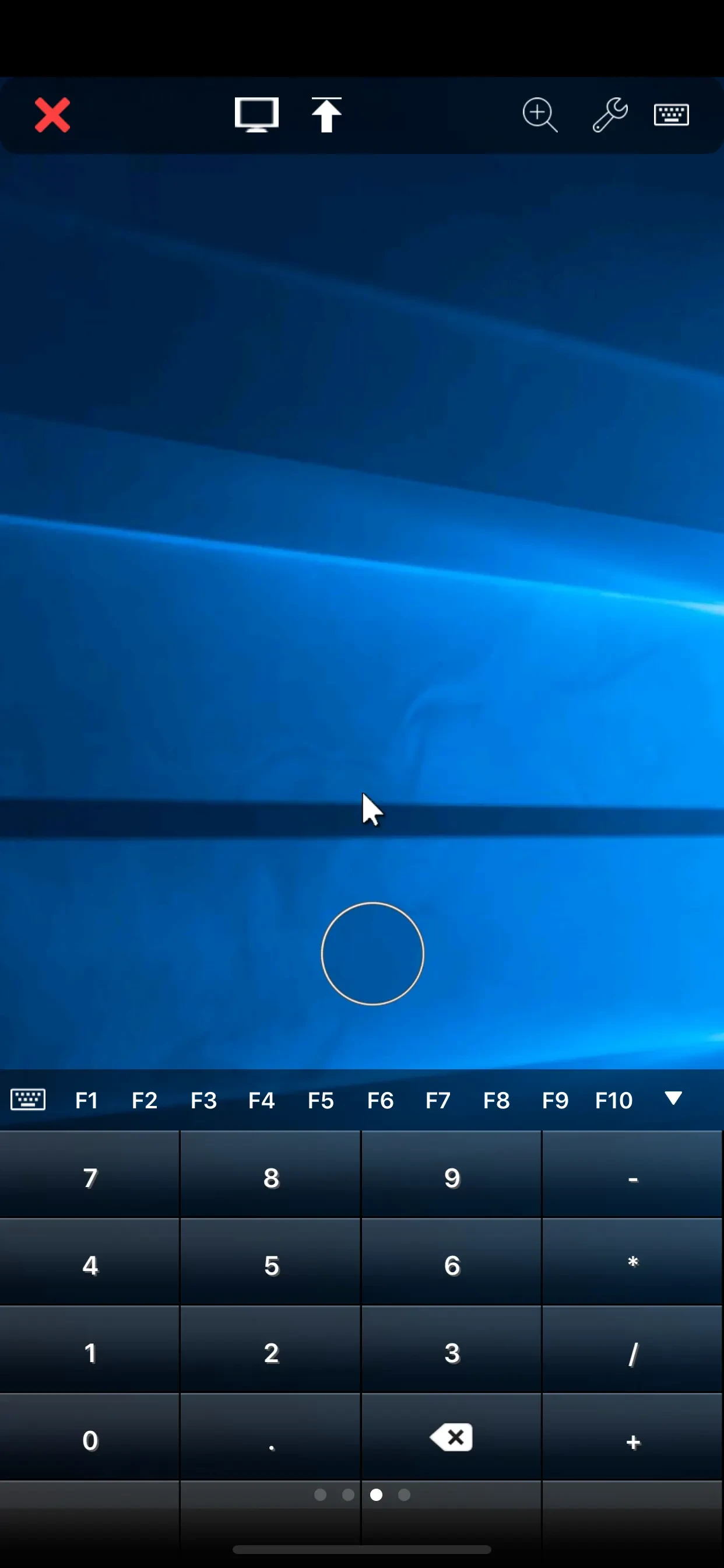 Jump Desktop (RDP, VNC, Fluid) app store screenshot 2 — Business (iOS)