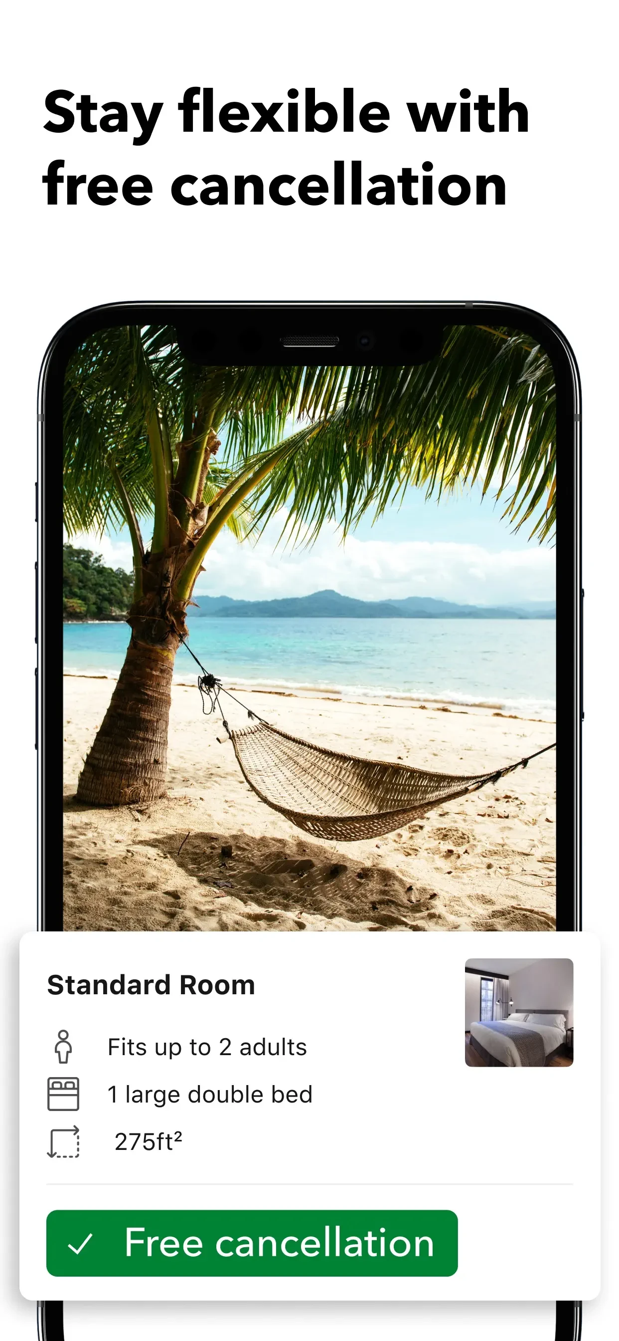 Booking.com: Hotels & Travel app store screenshot 4 — Travel (iOS)