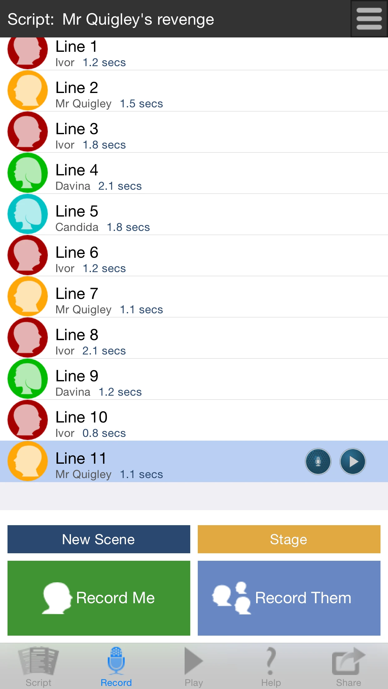 LineLearner app store screenshot 2 — Productivity (iOS)