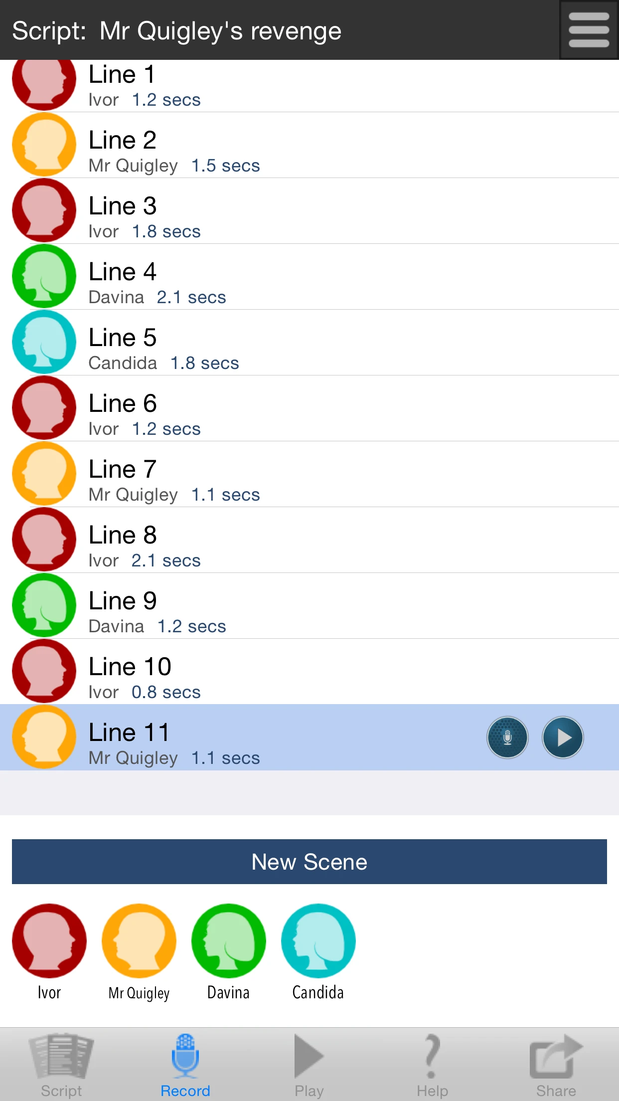 LineLearner app store screenshot 4 — Productivity (iOS)