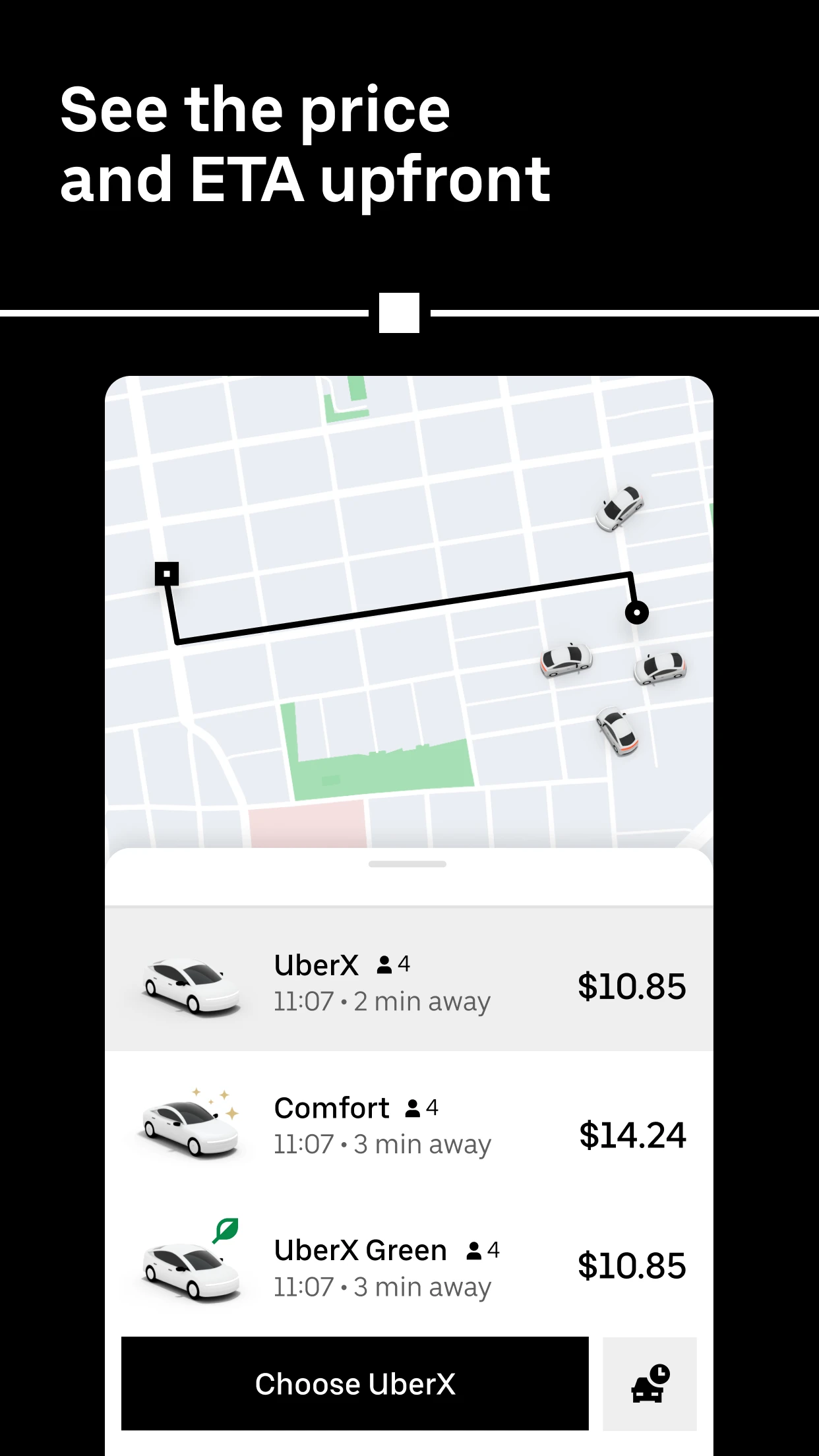 Uber - Request a ride app store screenshot 5 — Travel (iOS)