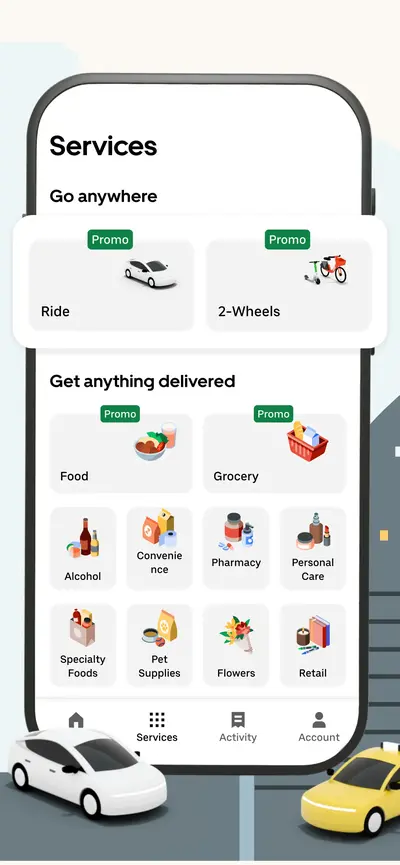 Uber - Request a ride app store screenshot 1 — Travel (iOS)