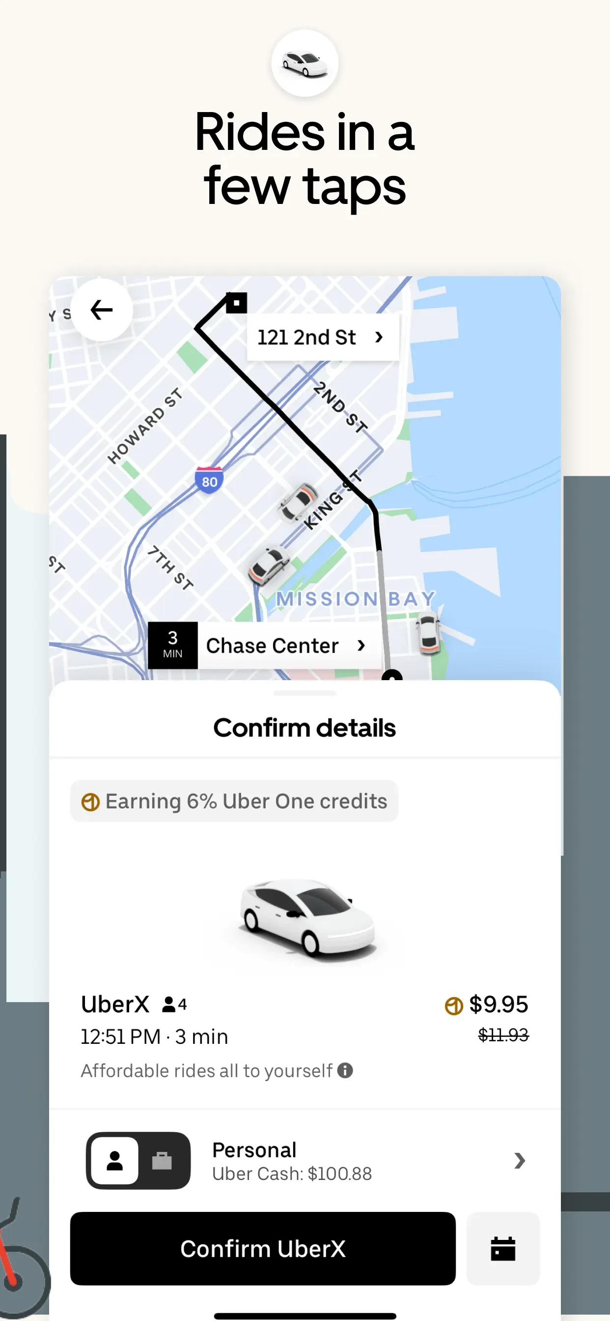 Uber - Request a ride app store screenshot 3 — Travel (iOS)