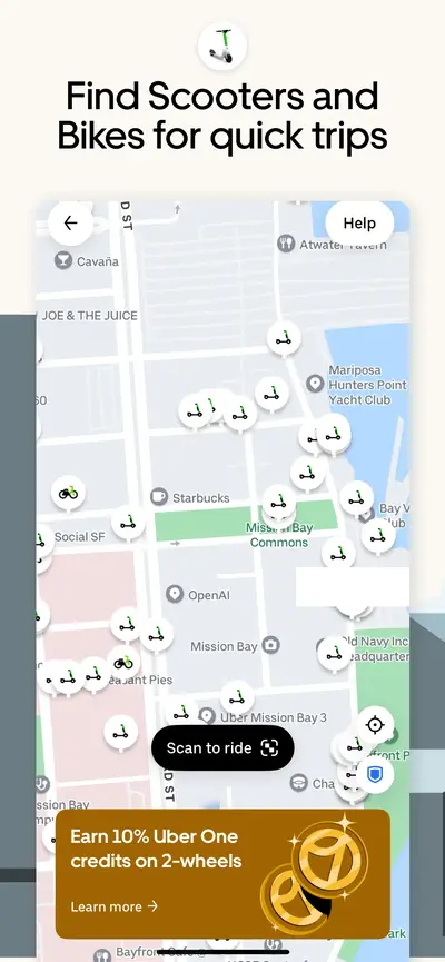 Uber - Request a ride app store screenshot 4 — Travel (iOS)