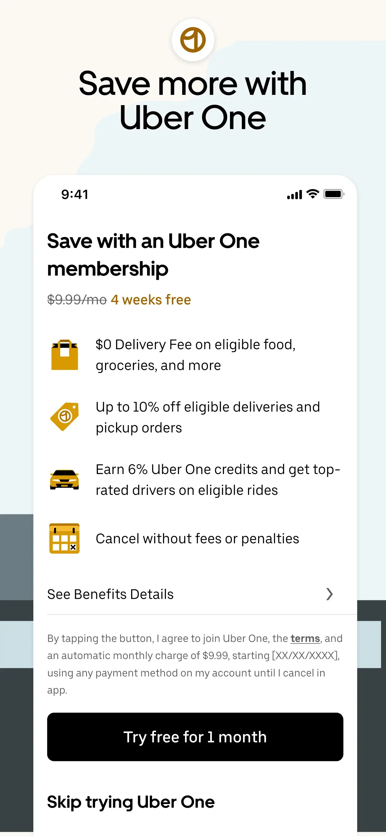 Uber - Request a ride app store screenshot 7 — Travel (iOS)