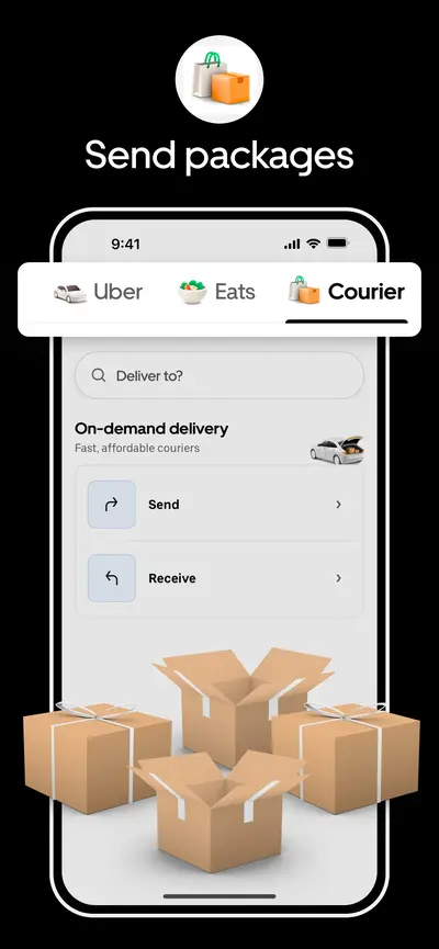 Uber - Rides, Eats, Hotels app store screenshot 6 — Travel (iOS)