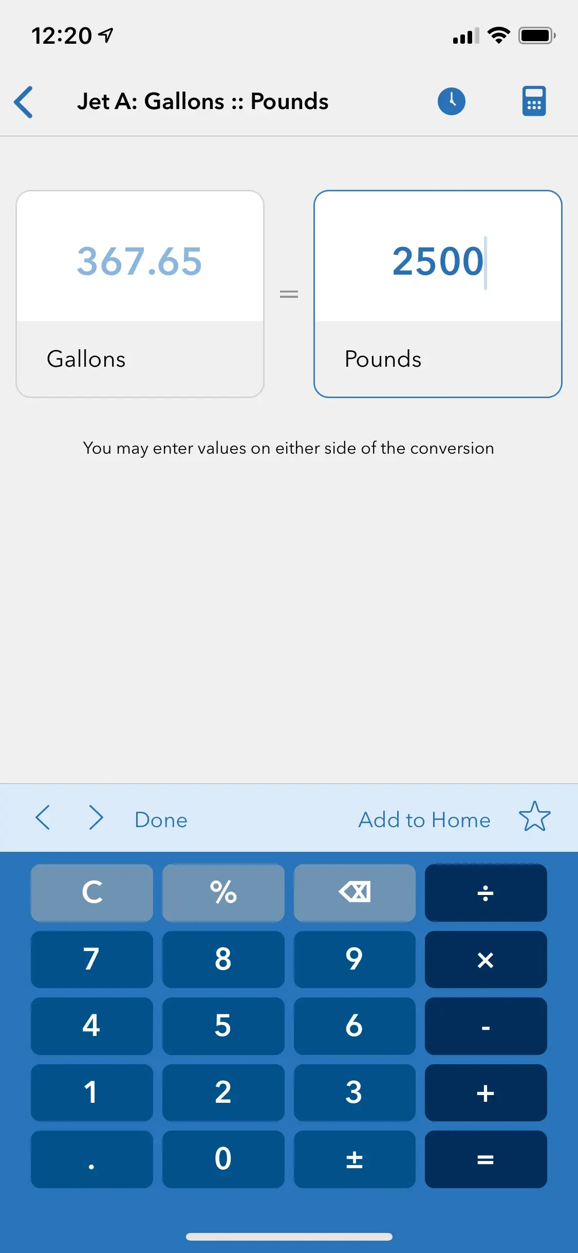 Sporty's E6B Flight Computer app store screenshot 5 — Unknown (iOS)