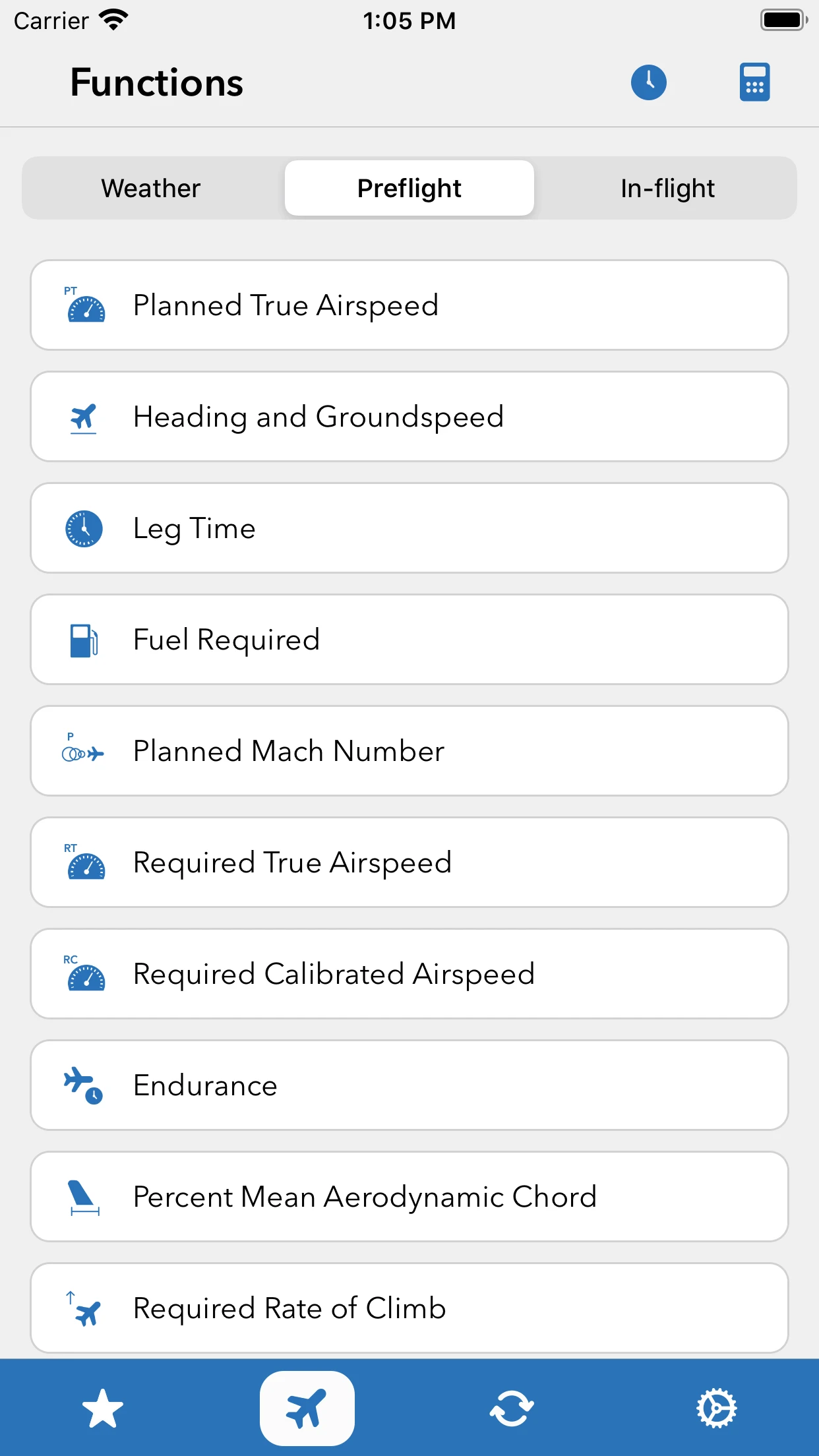 Sporty's E6B Flight Computer app store screenshot 1 — Unknown (iOS)
