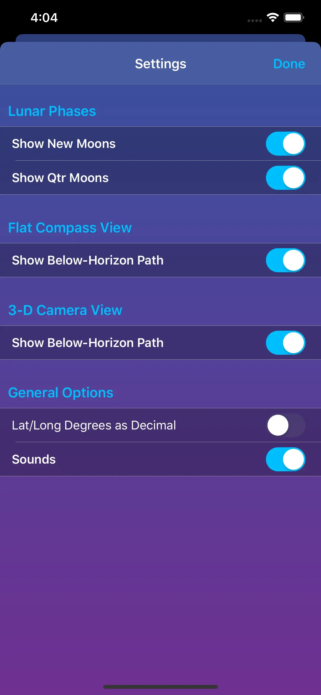 Moon Seeker app store screenshot 6 — Unknown (iOS)