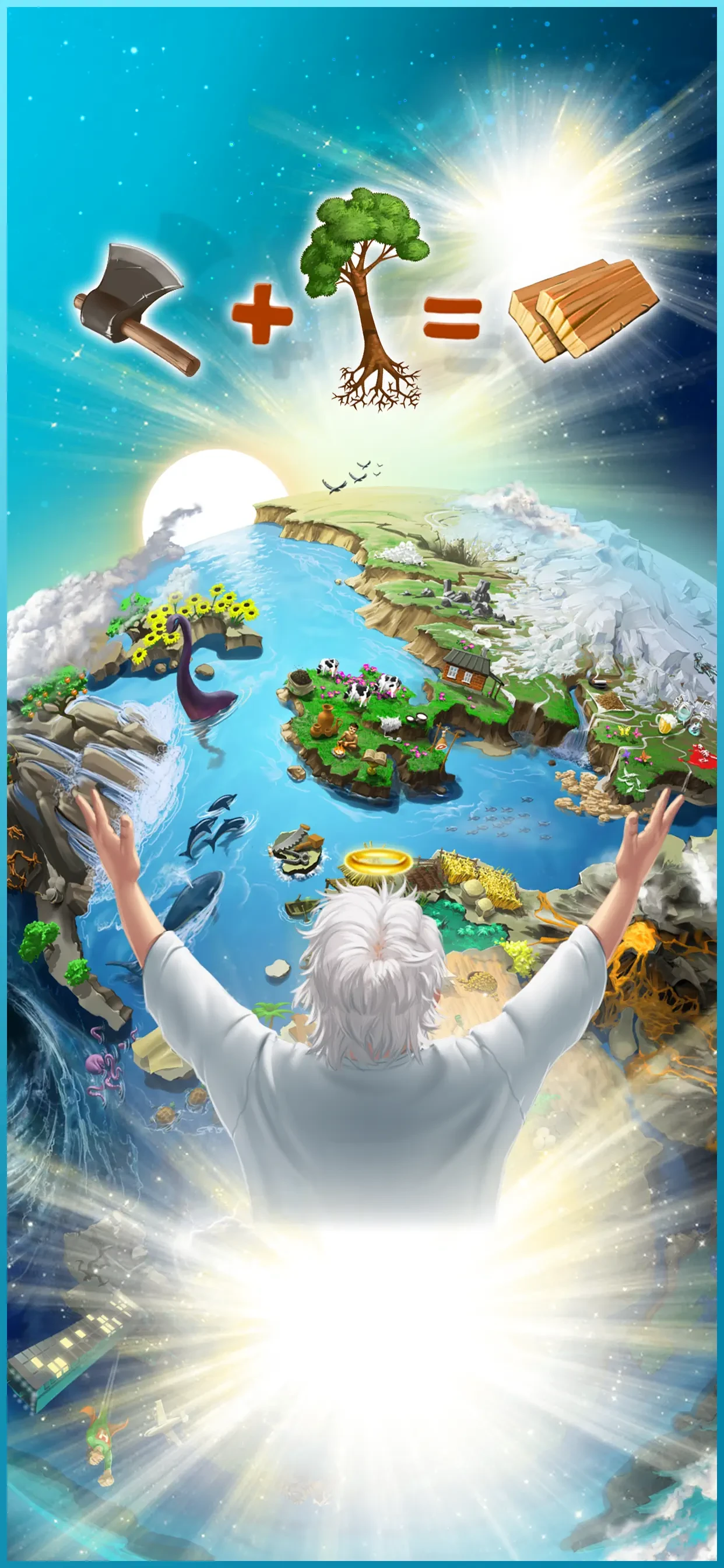 Doodle God™ app store screenshot 3 — Games (iOS)