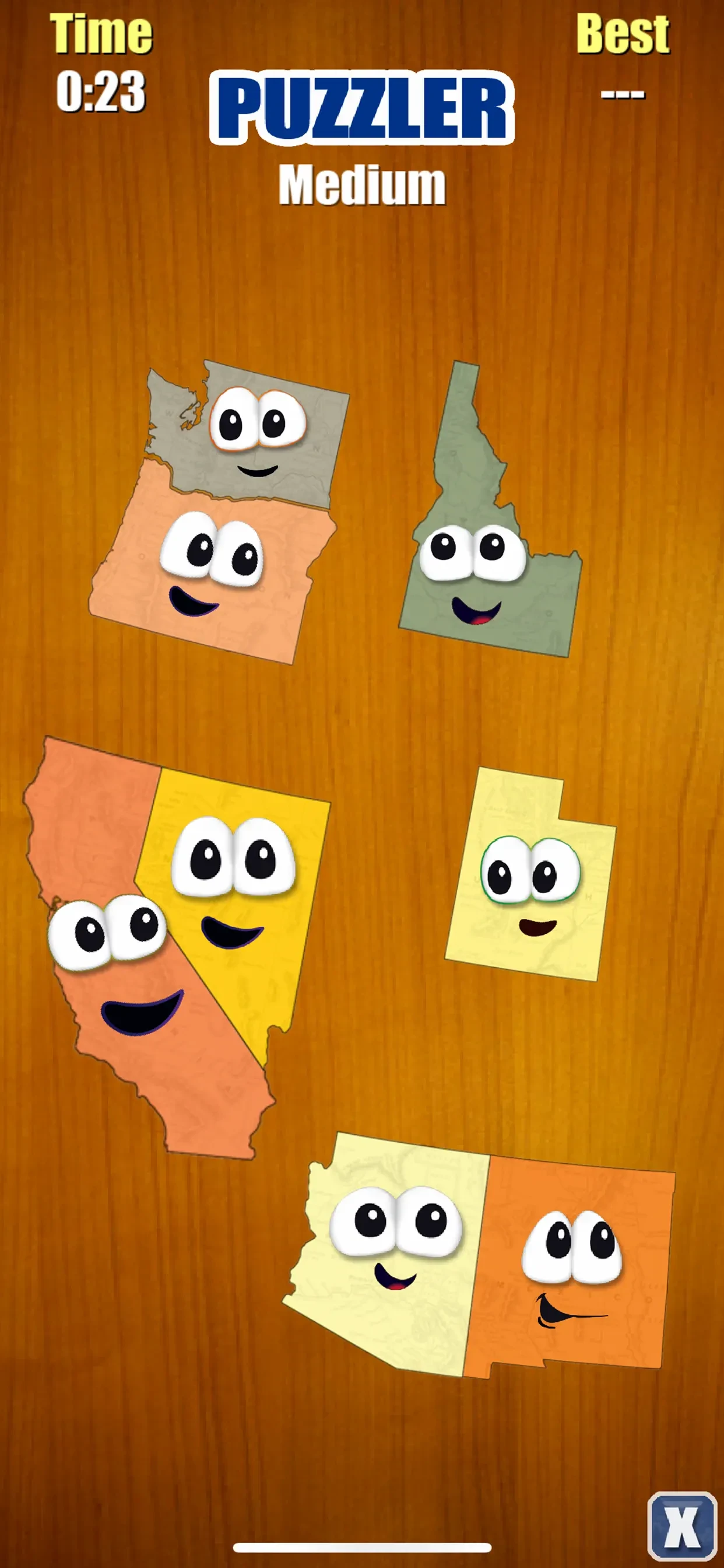 Stack the States® app store screenshot 5 — Education (iOS)