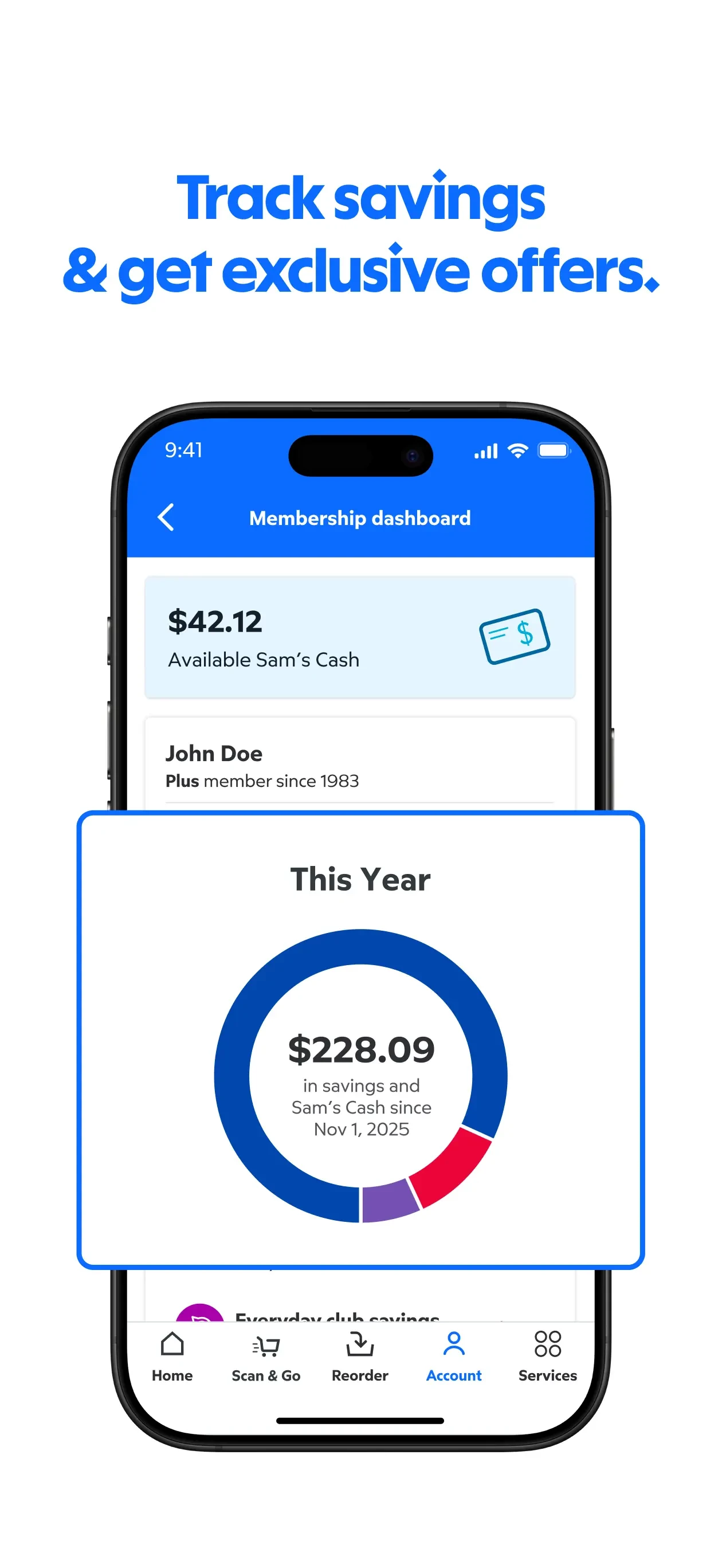 Sam's Club Shopping & Delivery app store screenshot 7 — Unknown (iOS)