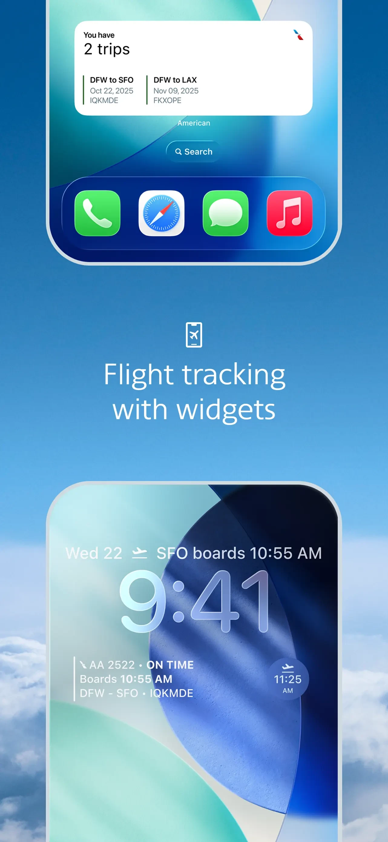 American Airlines app store screenshot 9 — Travel (iOS)