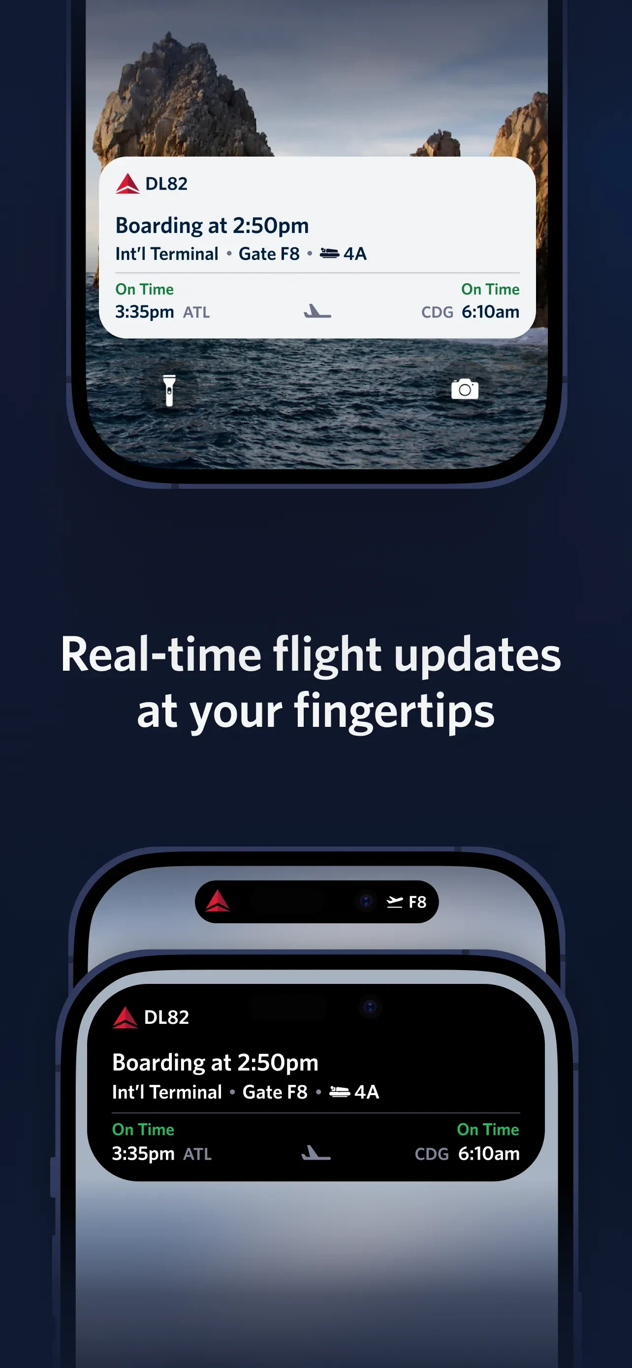 Fly Delta app store screenshot 6 — Travel (iOS)