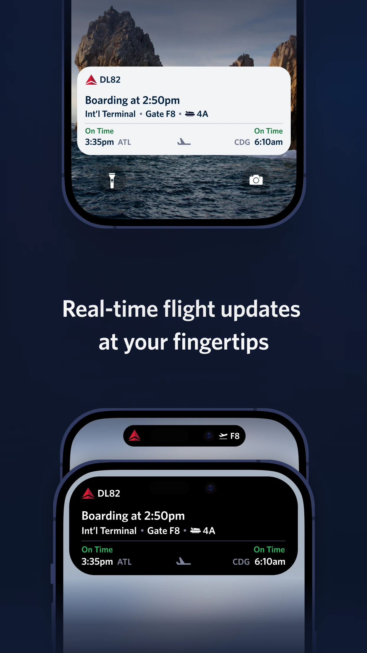 Fly Delta app store screenshot 4 — Travel (iOS)