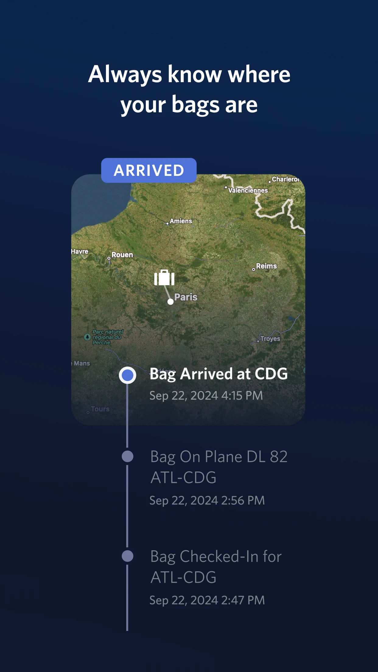 Fly Delta app store screenshot 7 — Travel (iOS)