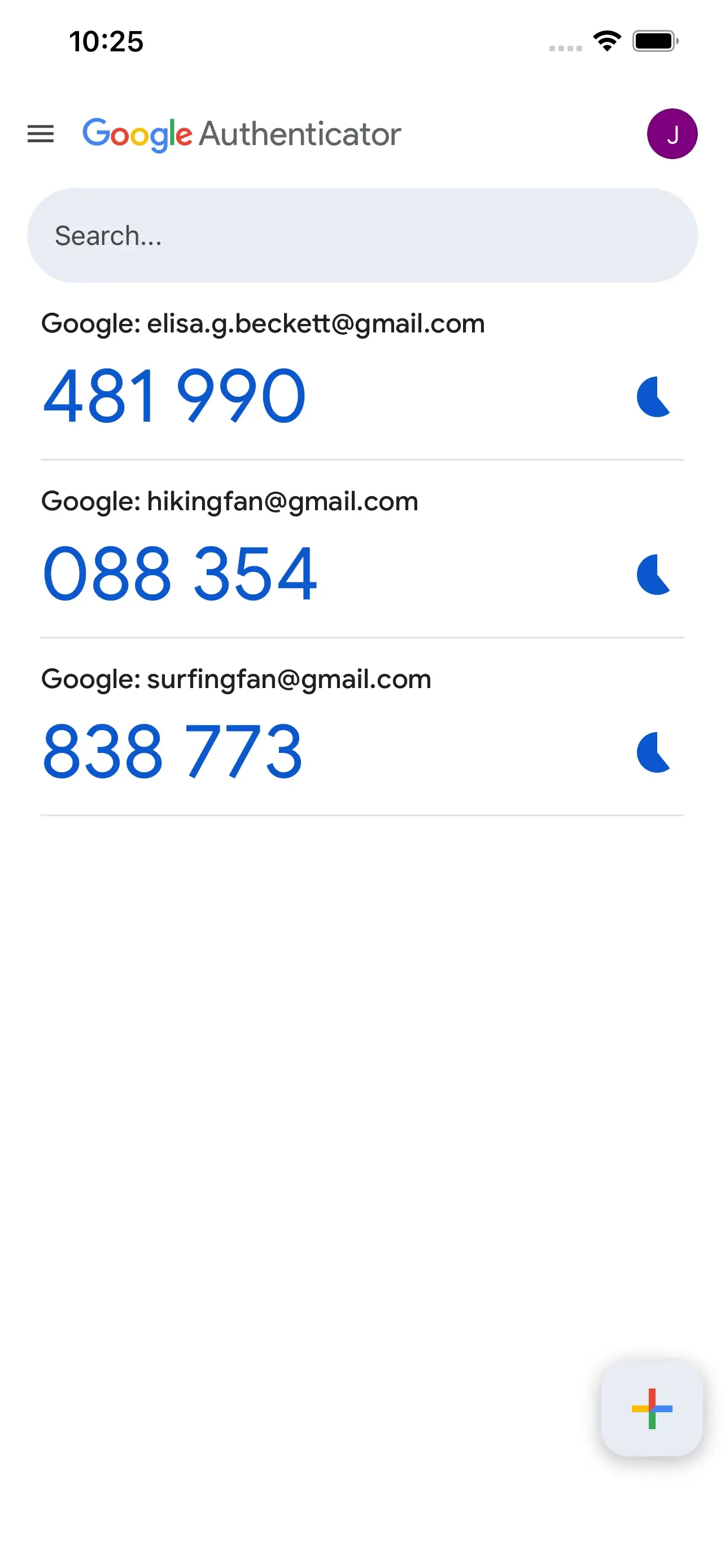 Google Authenticator app store screenshot 5 — Utilities (iOS)
